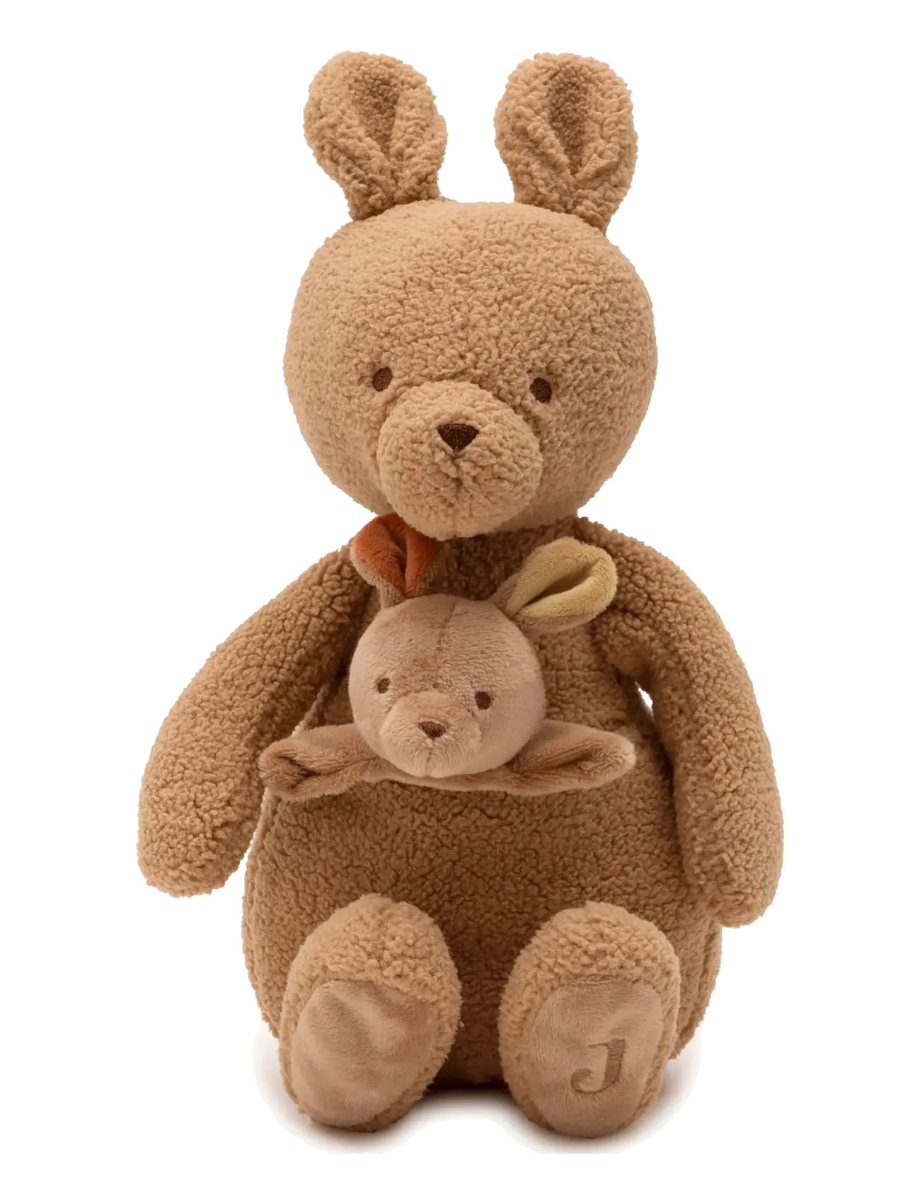 Jollein Stuffed Animal - Gosedjur - KANGAROOTS / brown