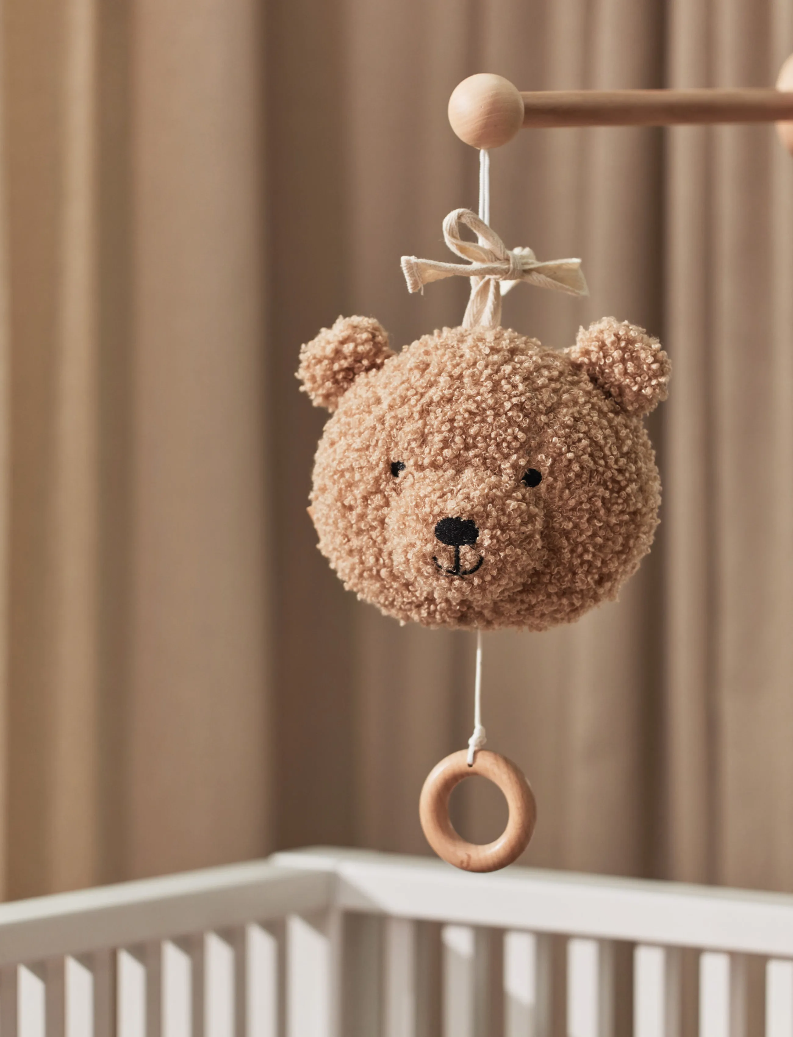Jollein Musical Hanger, 7X17, Beige, Baby Nursery > Baby Mobiles, Børn