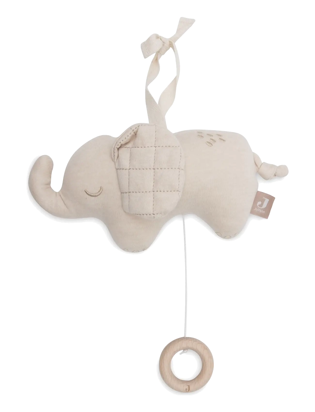 Jollein Musical Hanger - Sängmobiler - ELEPHANT TALES / beige