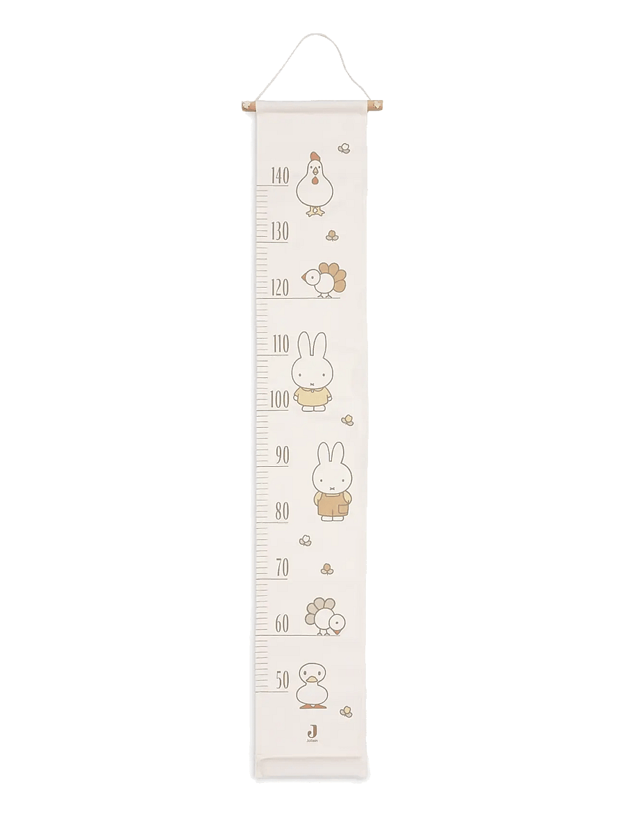 Jollein - Growth Chart - väggdekor - miffy family farm - 1