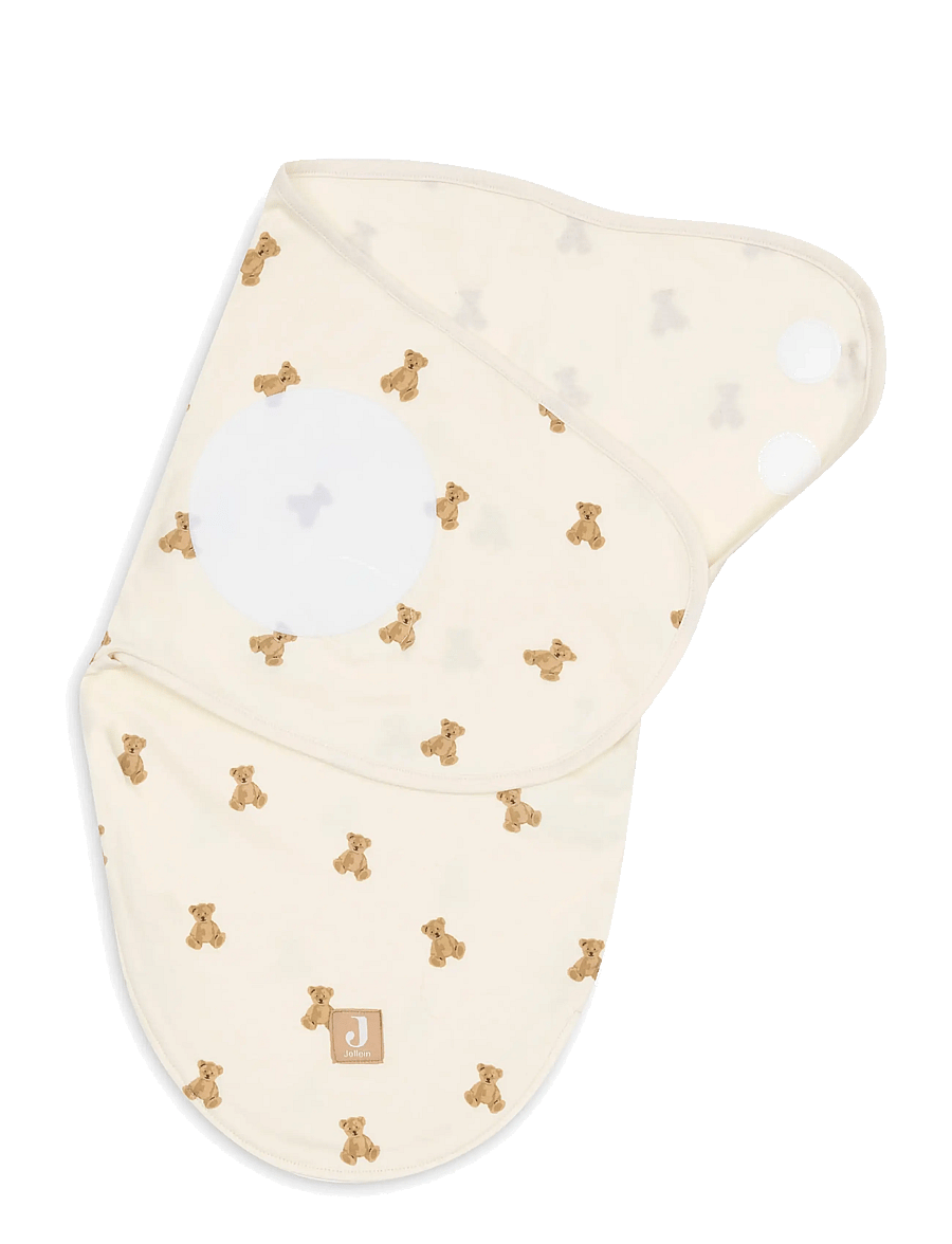 Jollein - Baby Sleeping Bag Wrapper - swaddles - mini teddy bear - 3