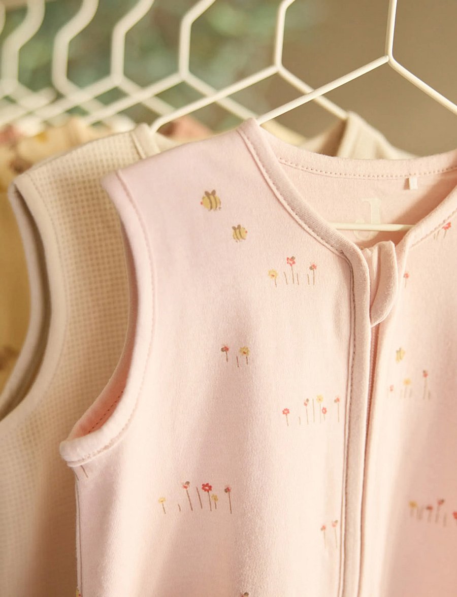 Jollein - Baby Sleeping Bag - Jersey - baby-schlafsäcke - pretty picnic - 0