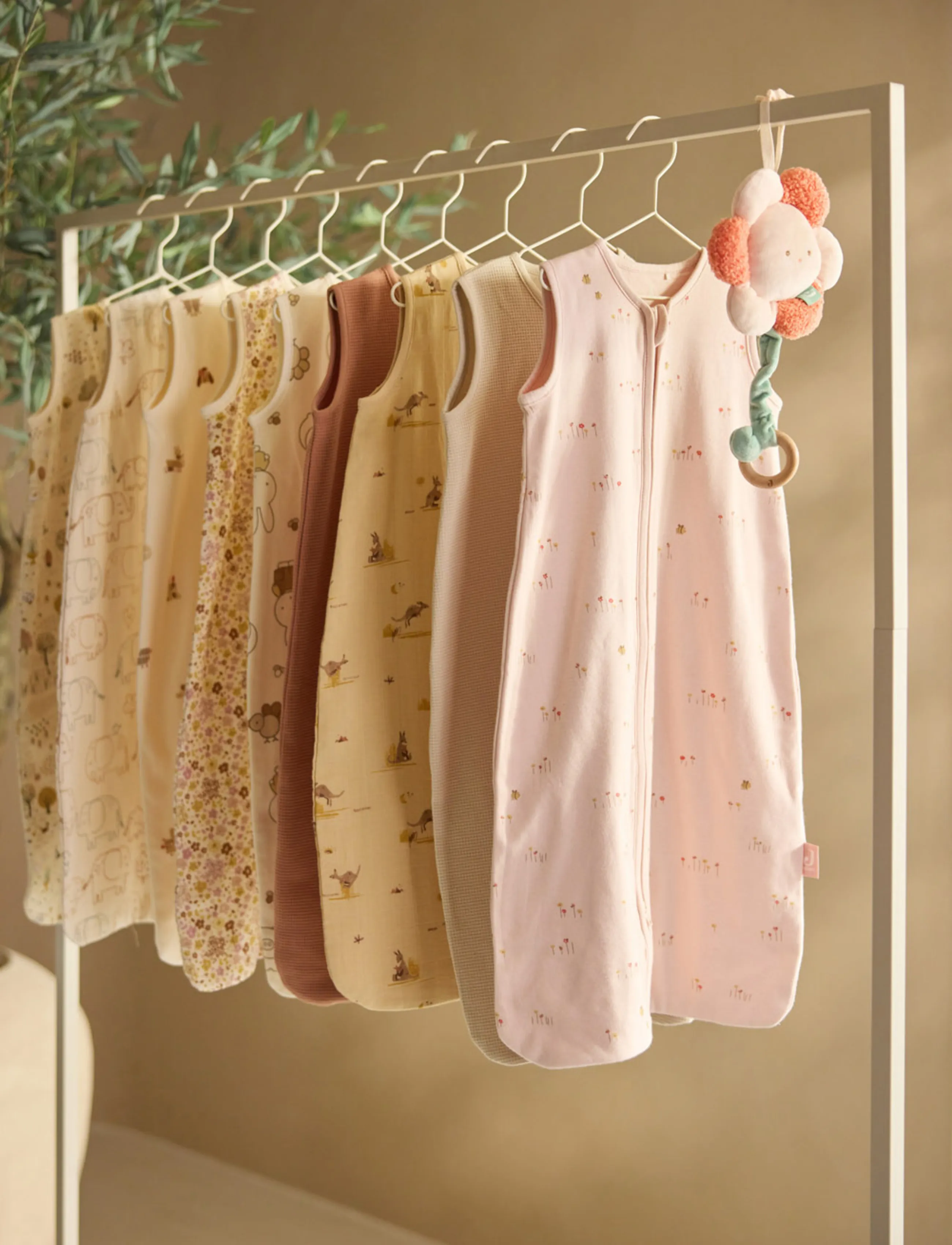 Jollein Baby Sleeping Bag Jersey, Børn, Baby Sovepose, Beige, Str: 110