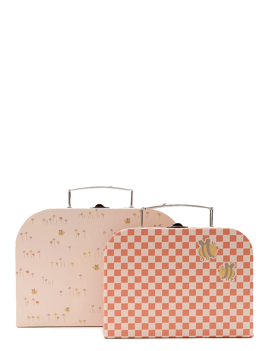 Jollein - Toys Suitcase - 2 Pack - pretty picnic - 0