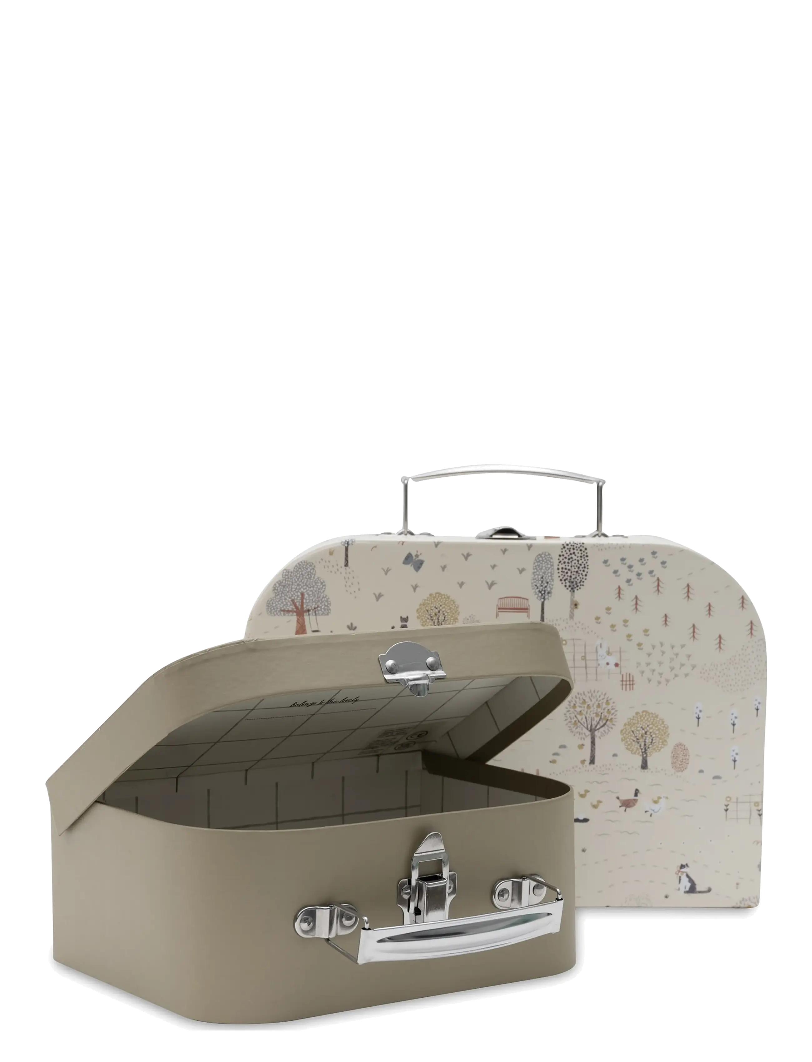 Jollein - Toys Suitcase - 2 Pack - tiny park - 1