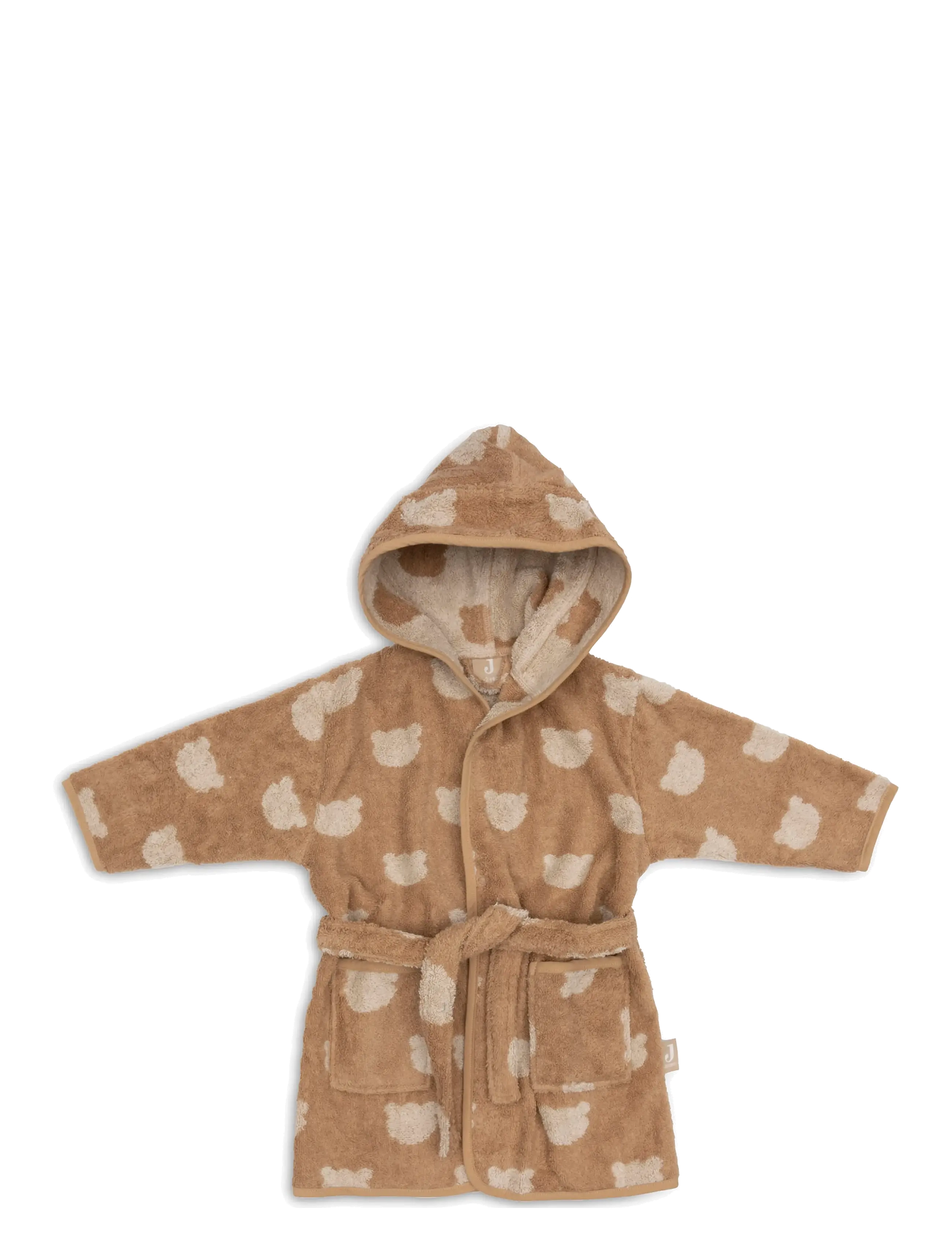 Jollein Baby Bathrobe, 85X75, Brown, Nat- & Undertøj > Badekåber, Børn