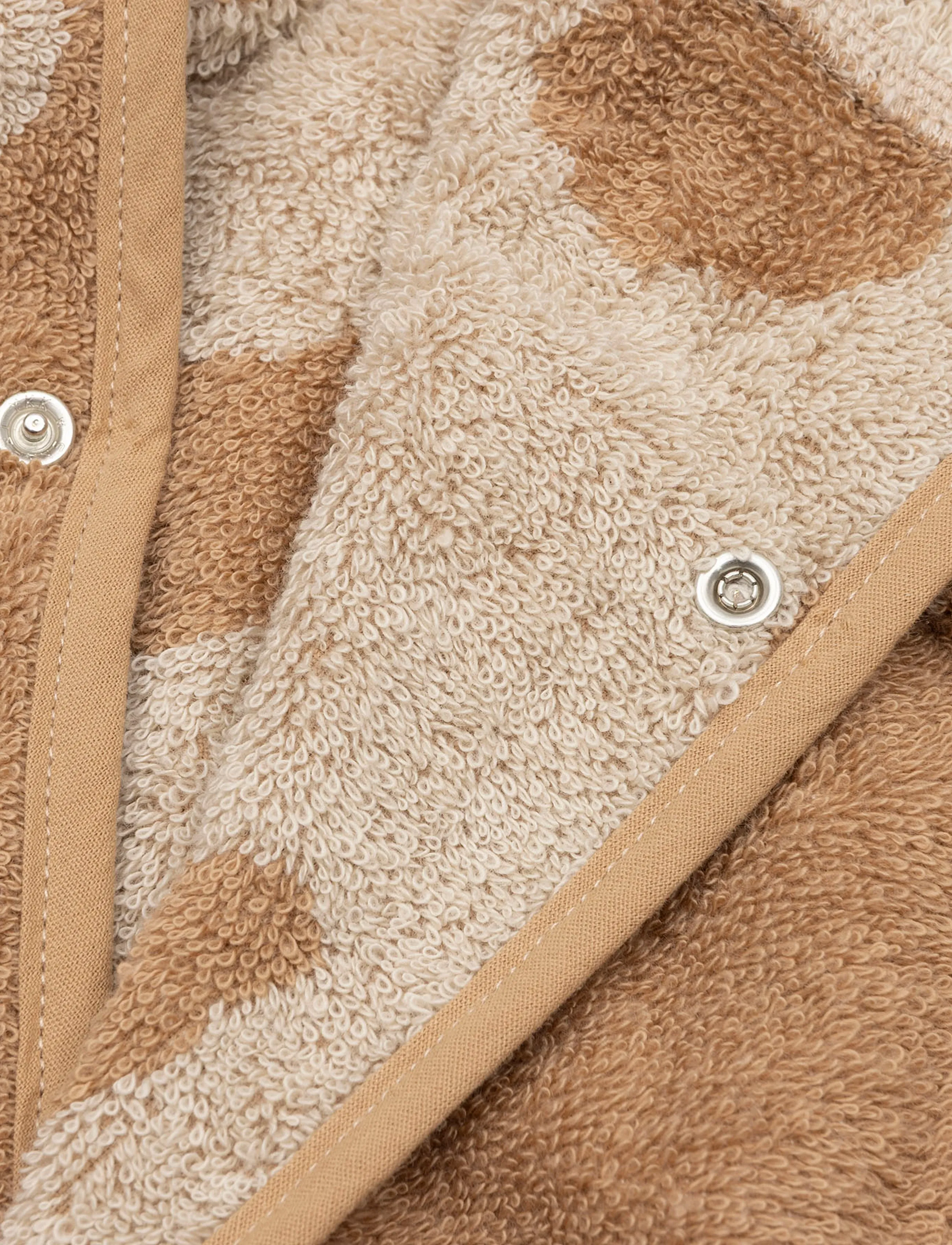 Jollein - Baby Bathrobe - bademäntel - biscuit - 3