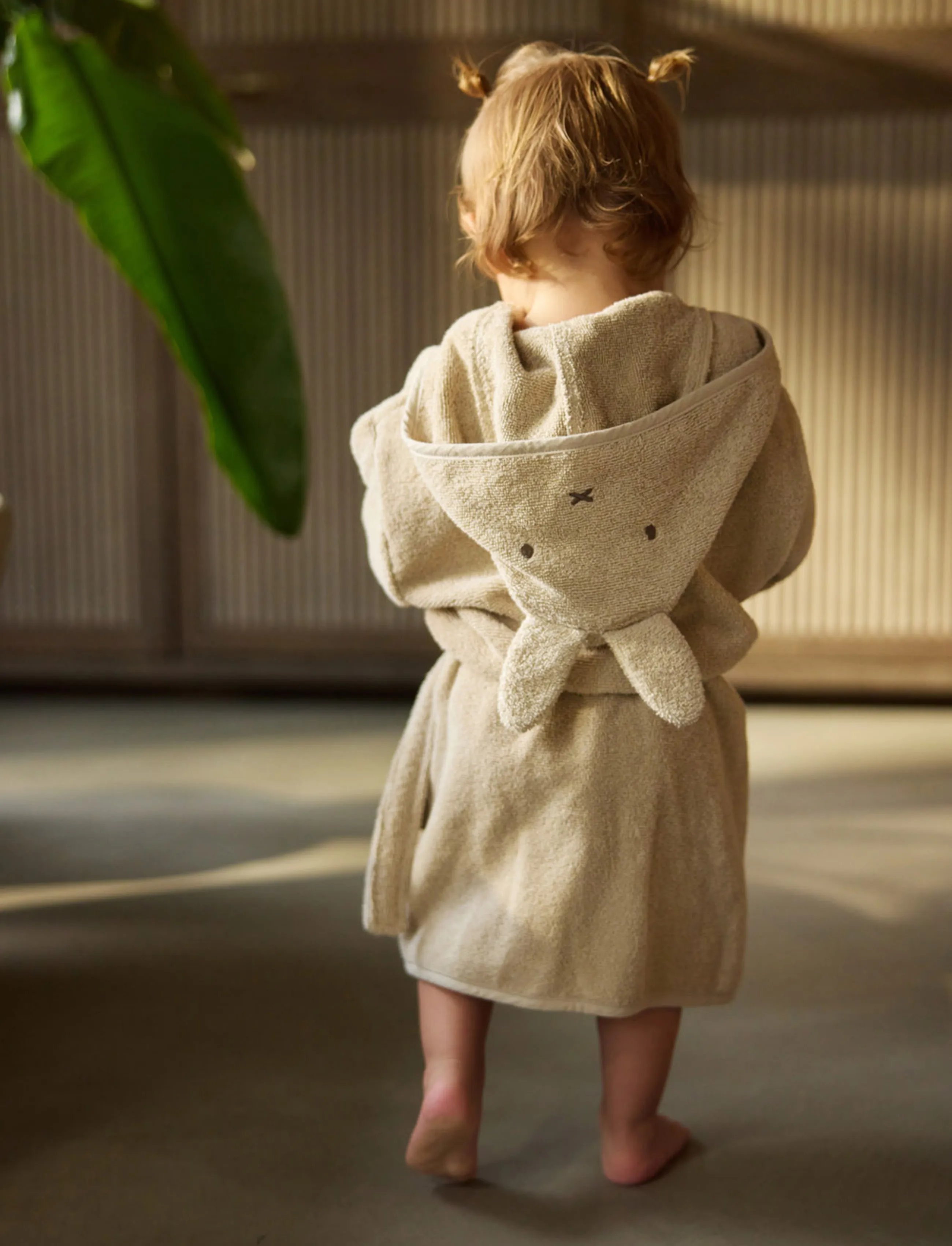 Jollein Baby Bathrobe, 85X75, Beige, Nat- & Undertøj > Badekåber, Børn