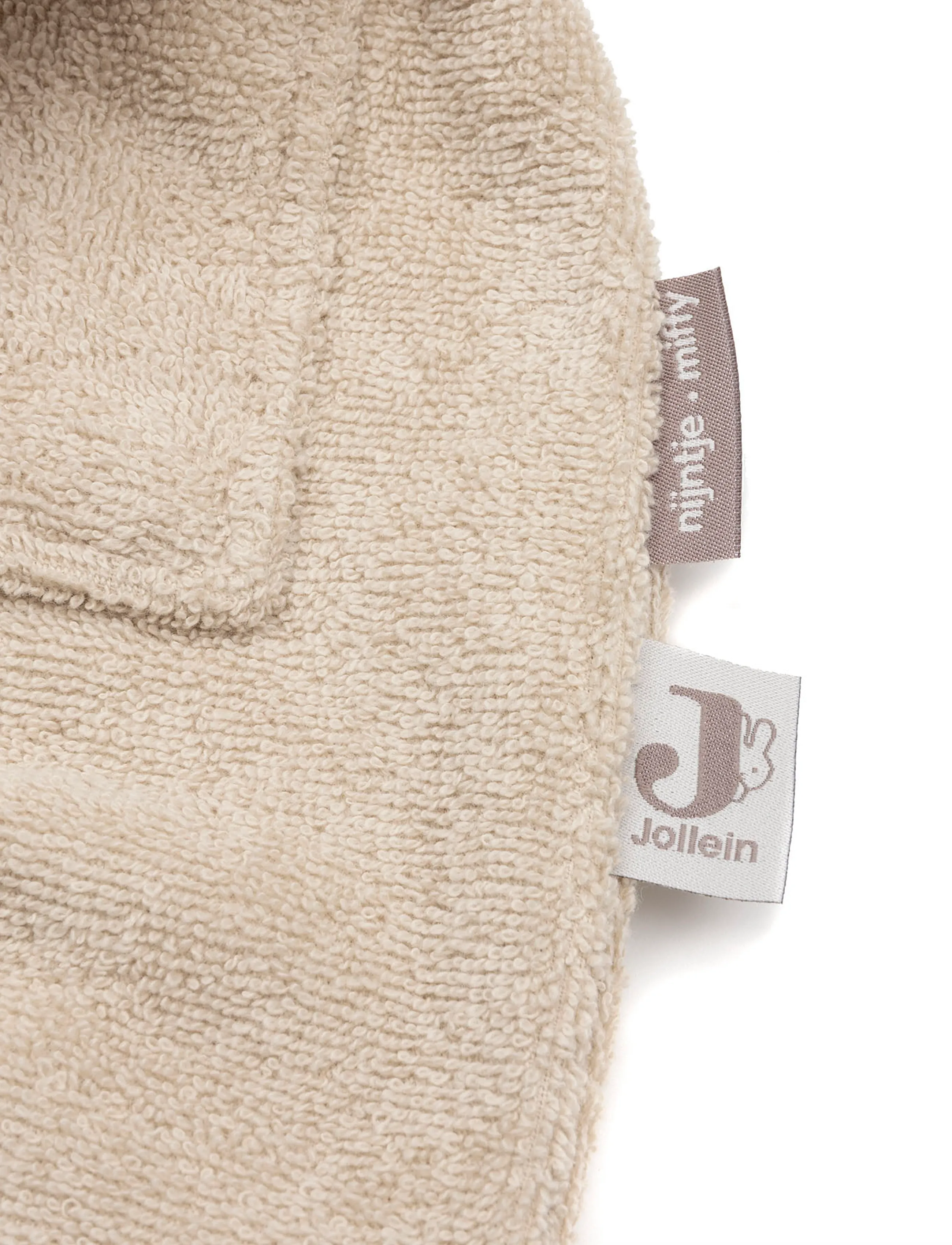 Jollein - Baby Bathrobe - bademäntel - warm sand - 4