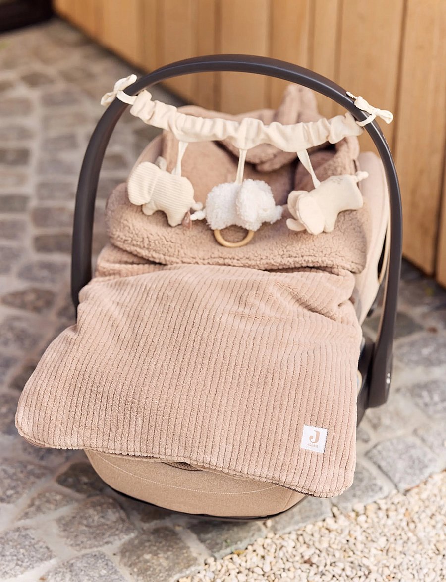 Jollein - Pram Chain - leksaker för barnvagnen - elephant tales - 0