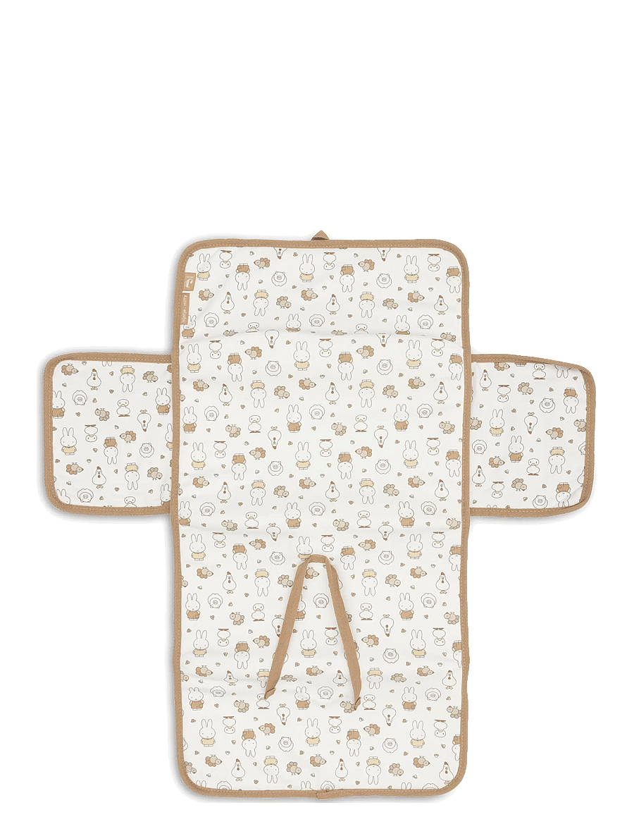 Jollein - Changing Pad With Storage Pockets - miffy family farm - 1
