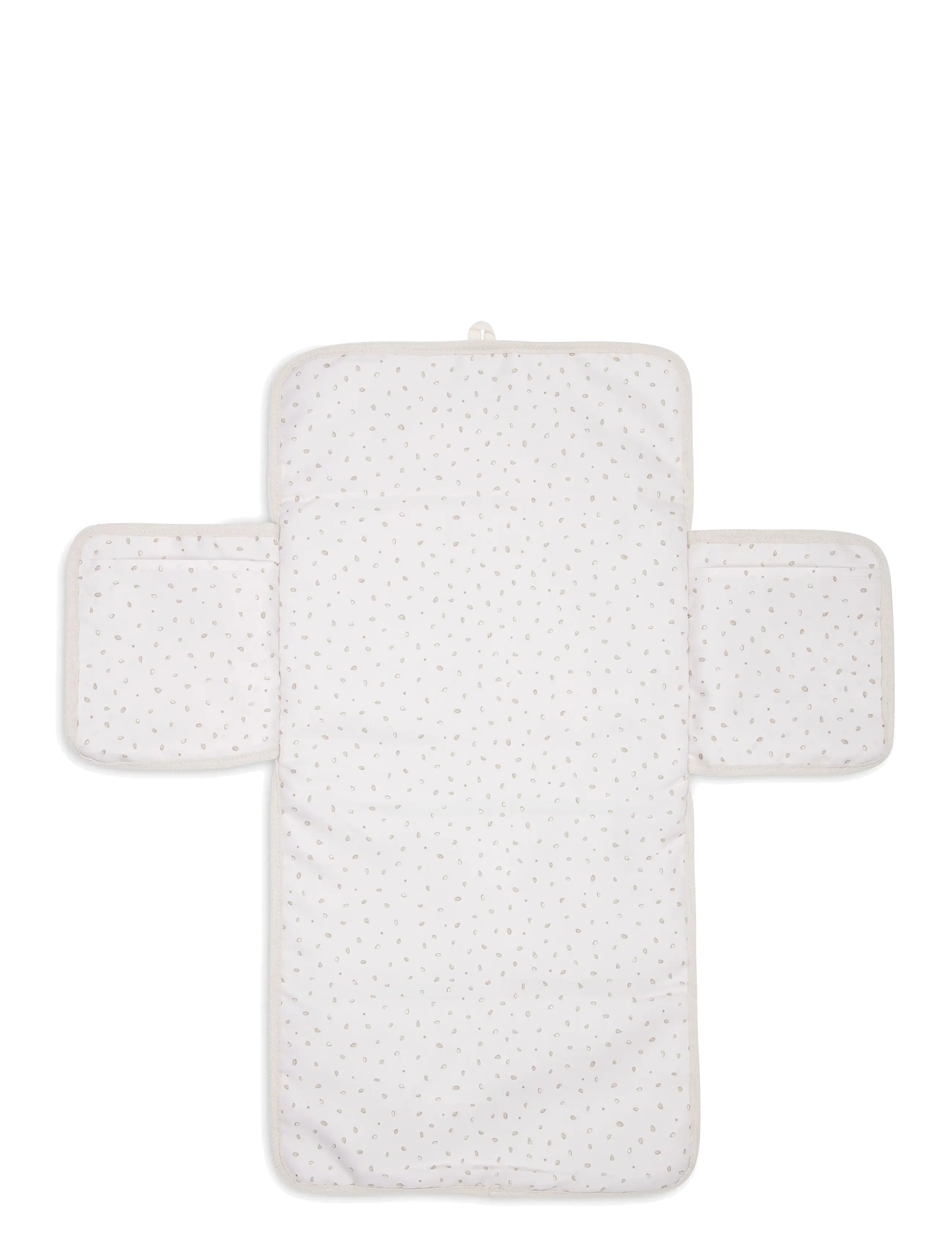 Jollein - Changing Pad With Storage Pockets - oatmeal - 2