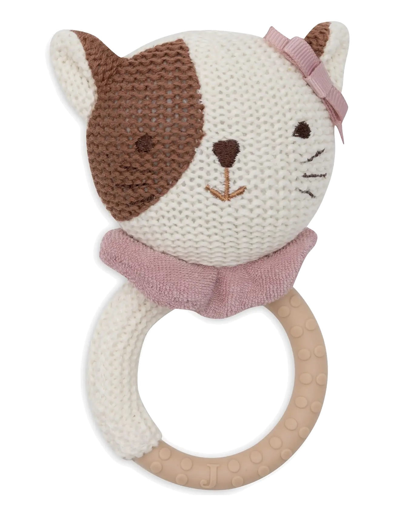 Jollein Teething Ring - Mick/Jill - Babylegetøj - FLOWER FAIRIES / cream