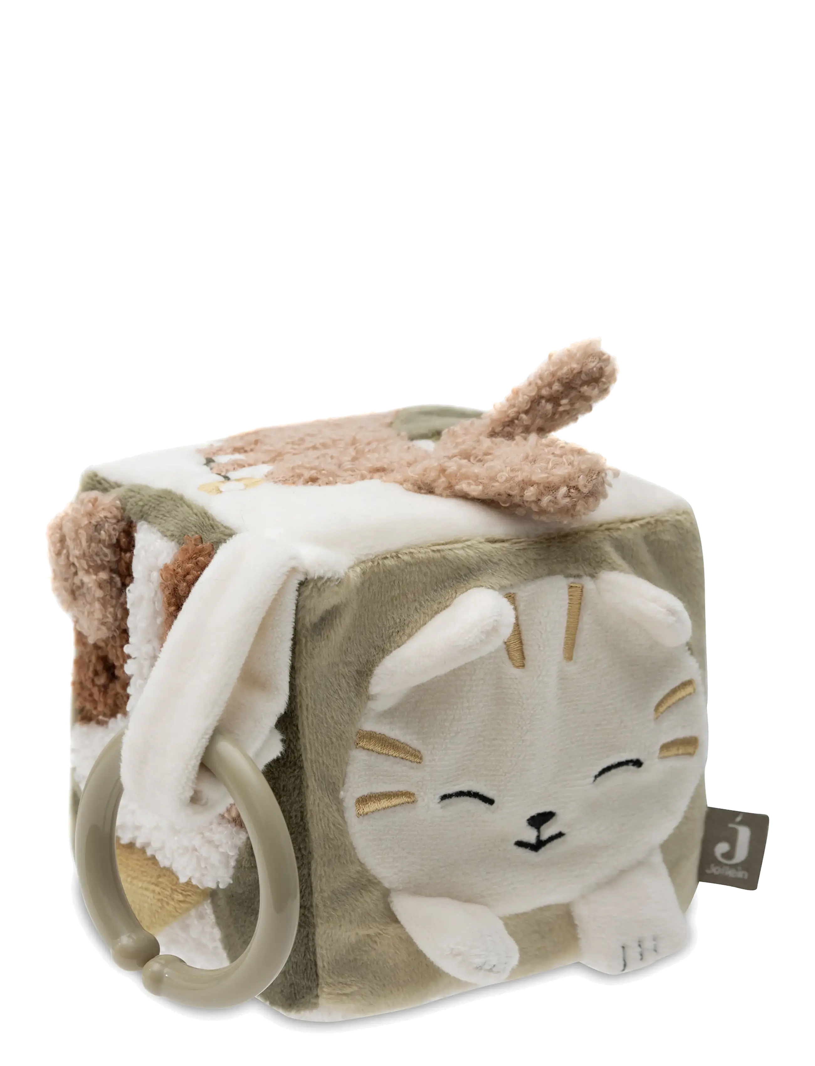 Jollein Activity Cube - Spielzeug 0-2 Jahre - TINY PARK / khaki/green