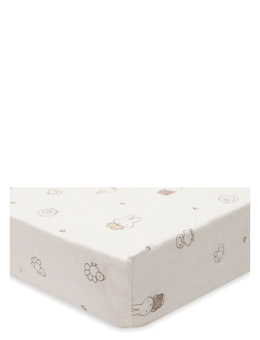 Jollein - Fitted Sheet - Jersey - miffy family farm - 2