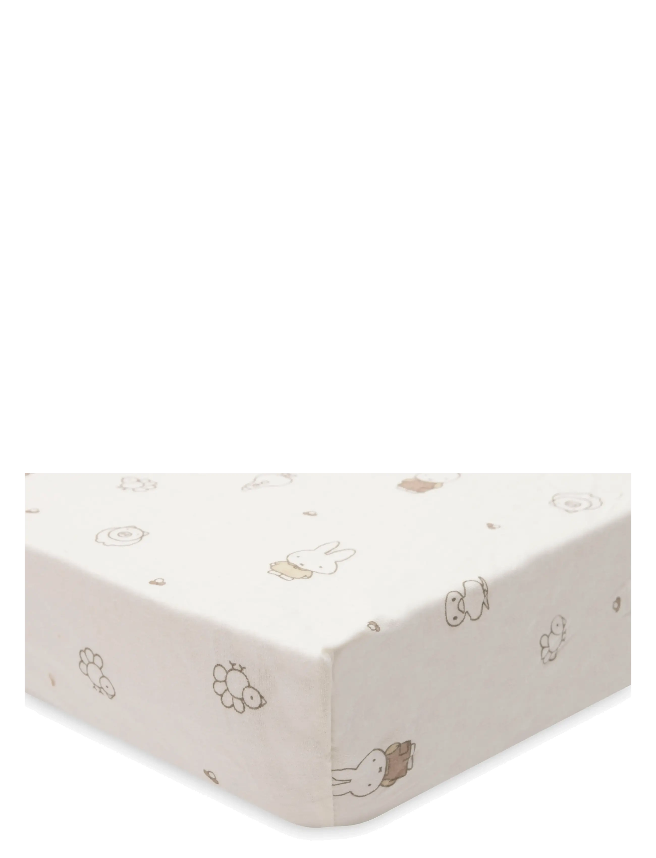 Jollein - Fitted Sheet - Jersey - miffy family farm - 2