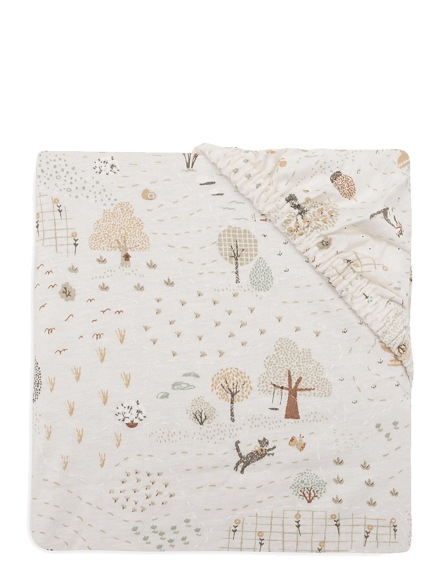 Jollein - Fitted Sheet - Jersey - tiny park - 0