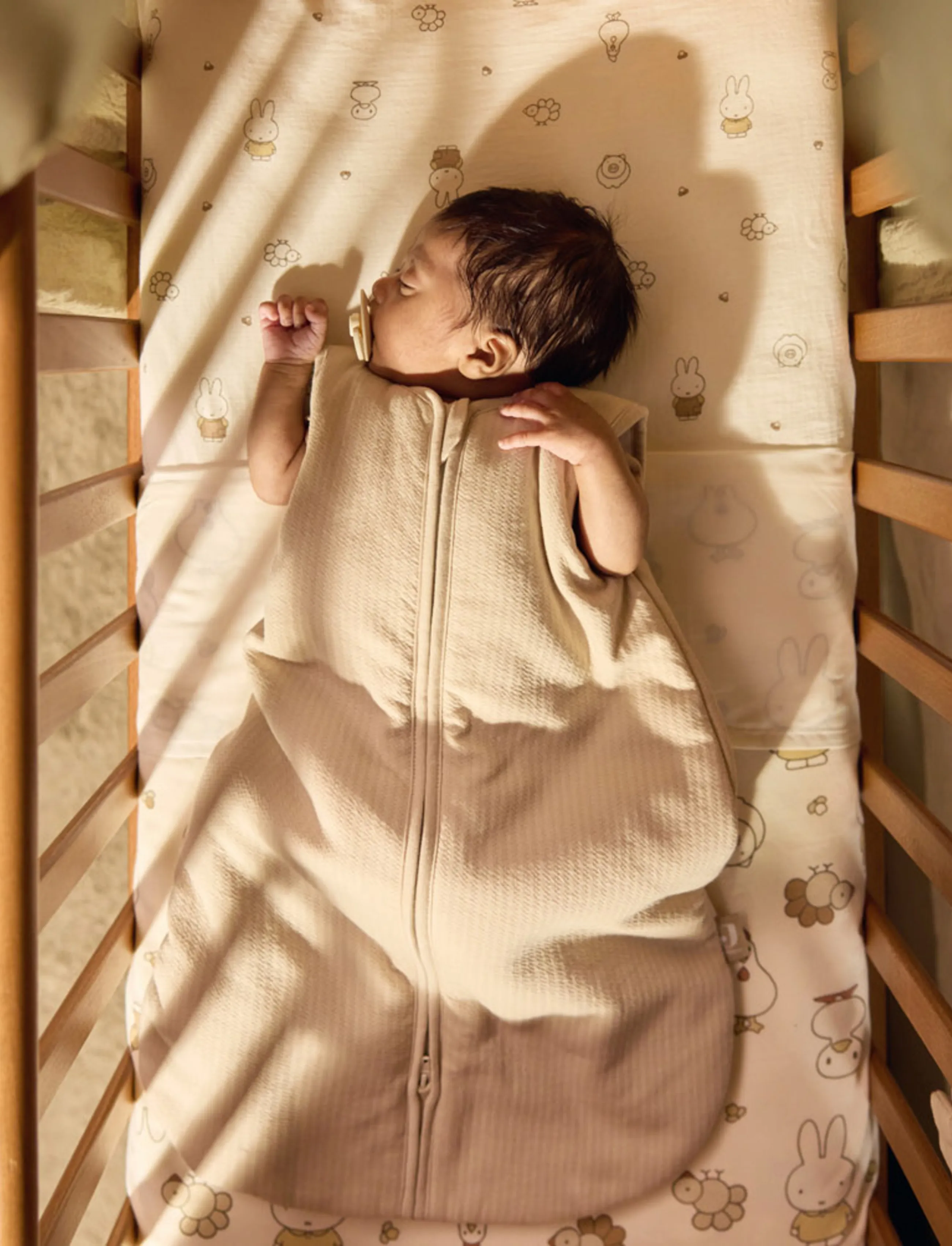 Jollein Fitted Sheet - Jersey, 75X100, Cream, Babysøvn > Nusseklude, Børn