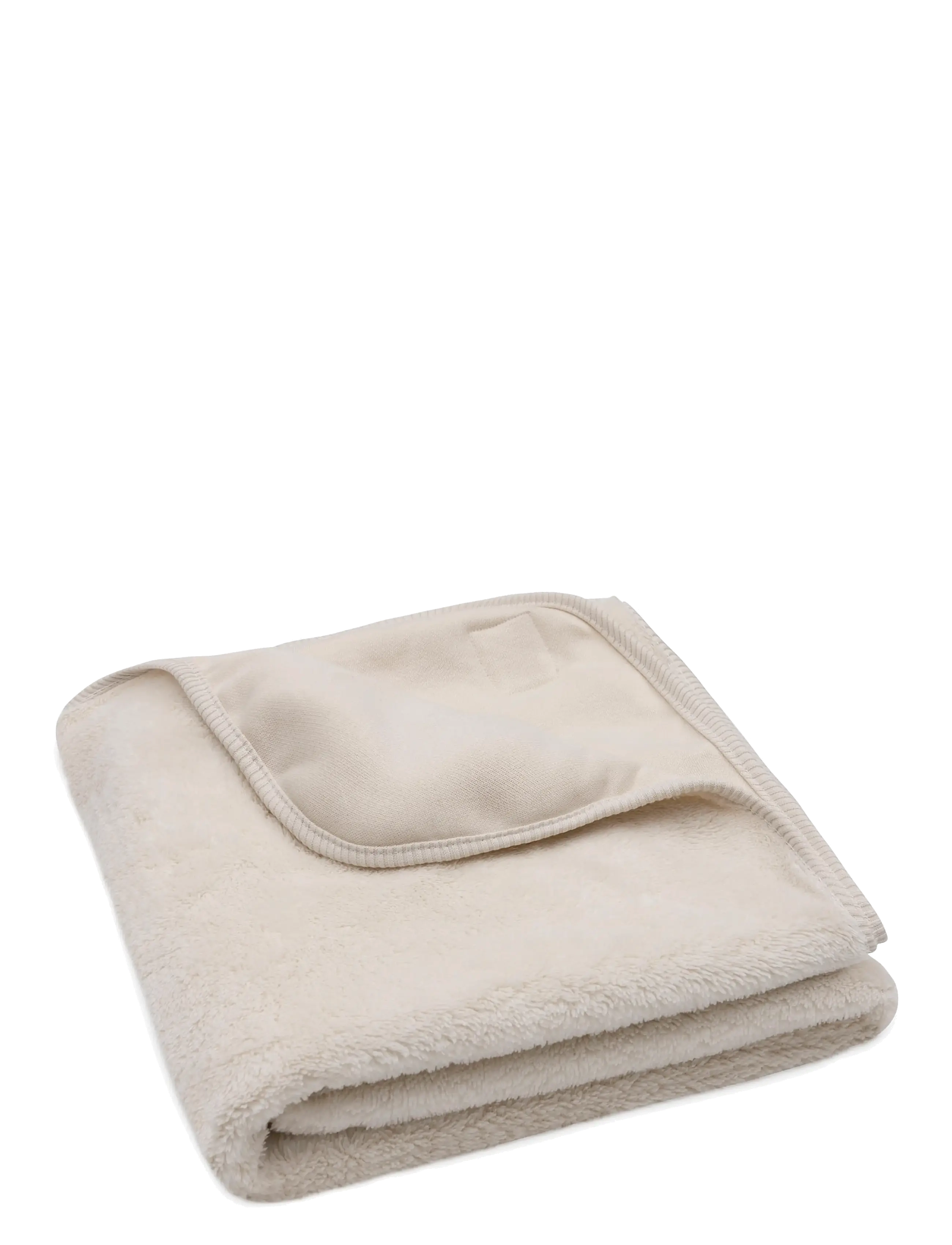 Jollein - Blanket - Reversible - Basic - Sherpa - Jersey - oatmeal - 3