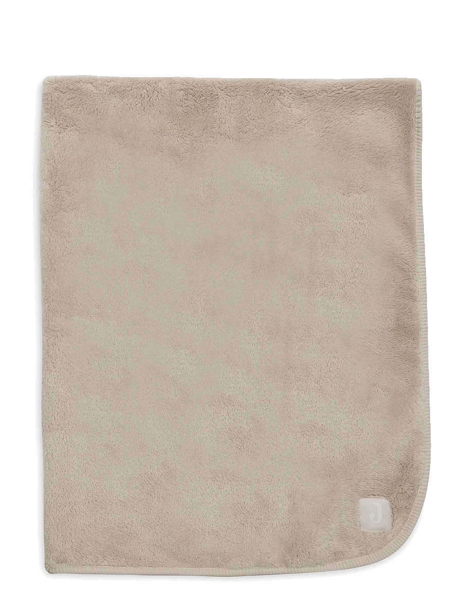 Jollein - Blanket - Reversible - Basic - Sherpa - Jersey - babydecken - warm sand - 0