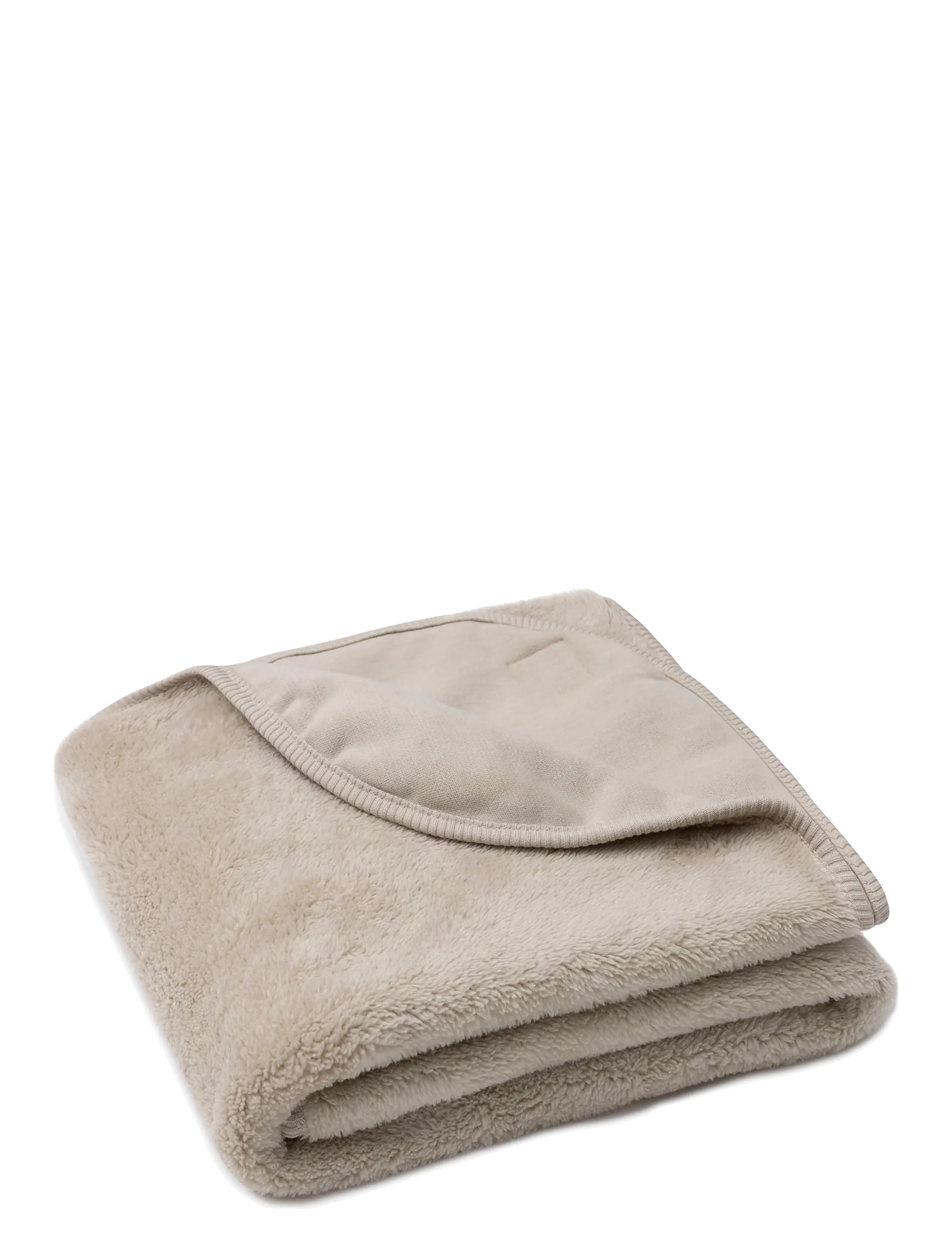 Jollein - Blanket - Reversible - Basic - Sherpa - Jersey - babydecken - warm sand - 2