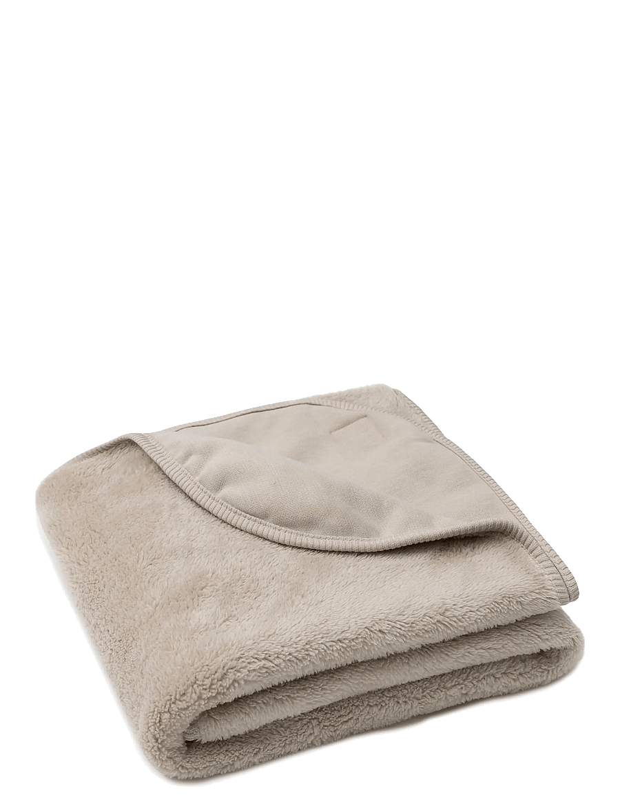 Jollein - Blanket - Reversible - Basic - Sherpa - Jersey - babydecken - warm sand - 2