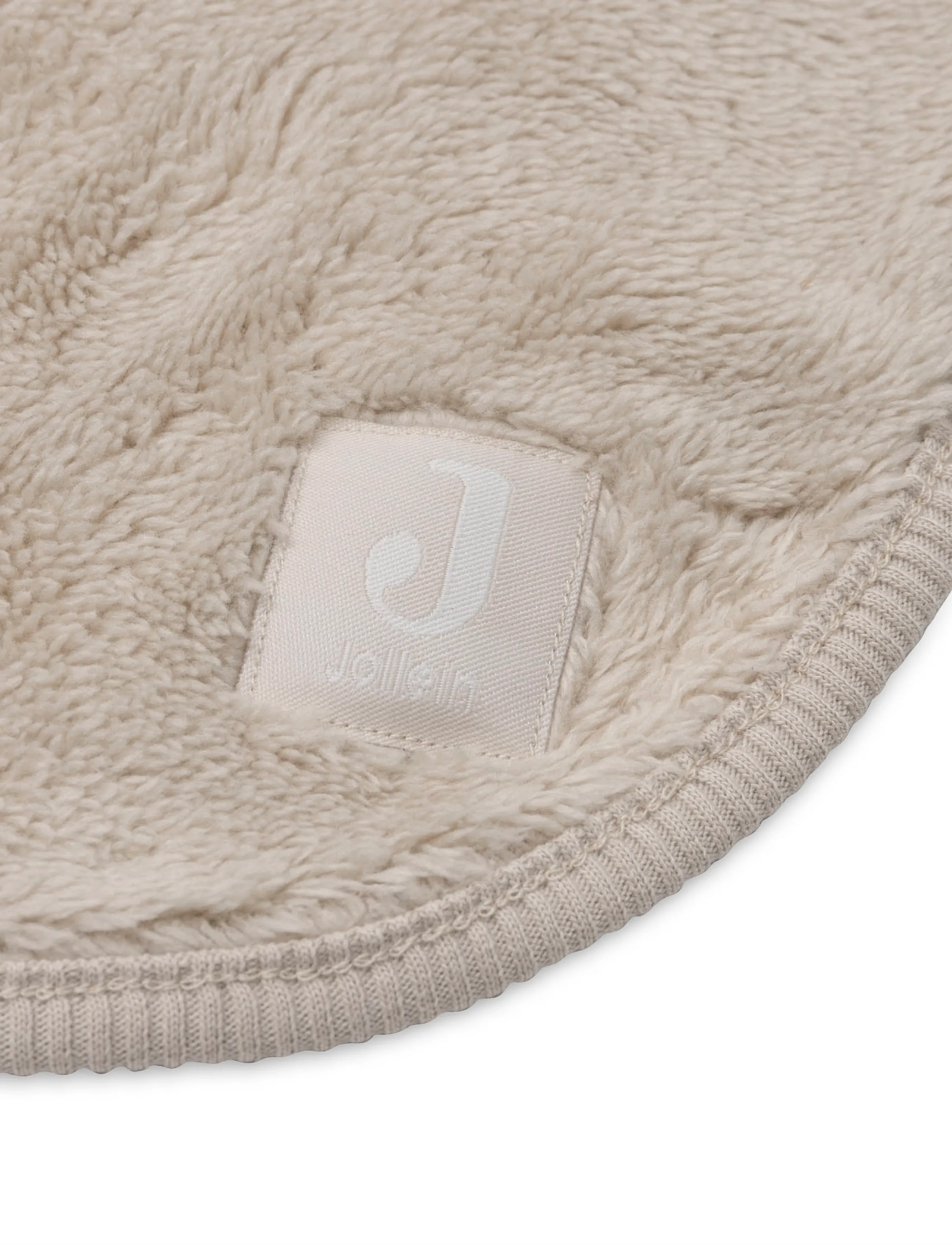 Jollein - Blanket - Reversible - Basic - Sherpa - Jersey - babydecken - warm sand - 3