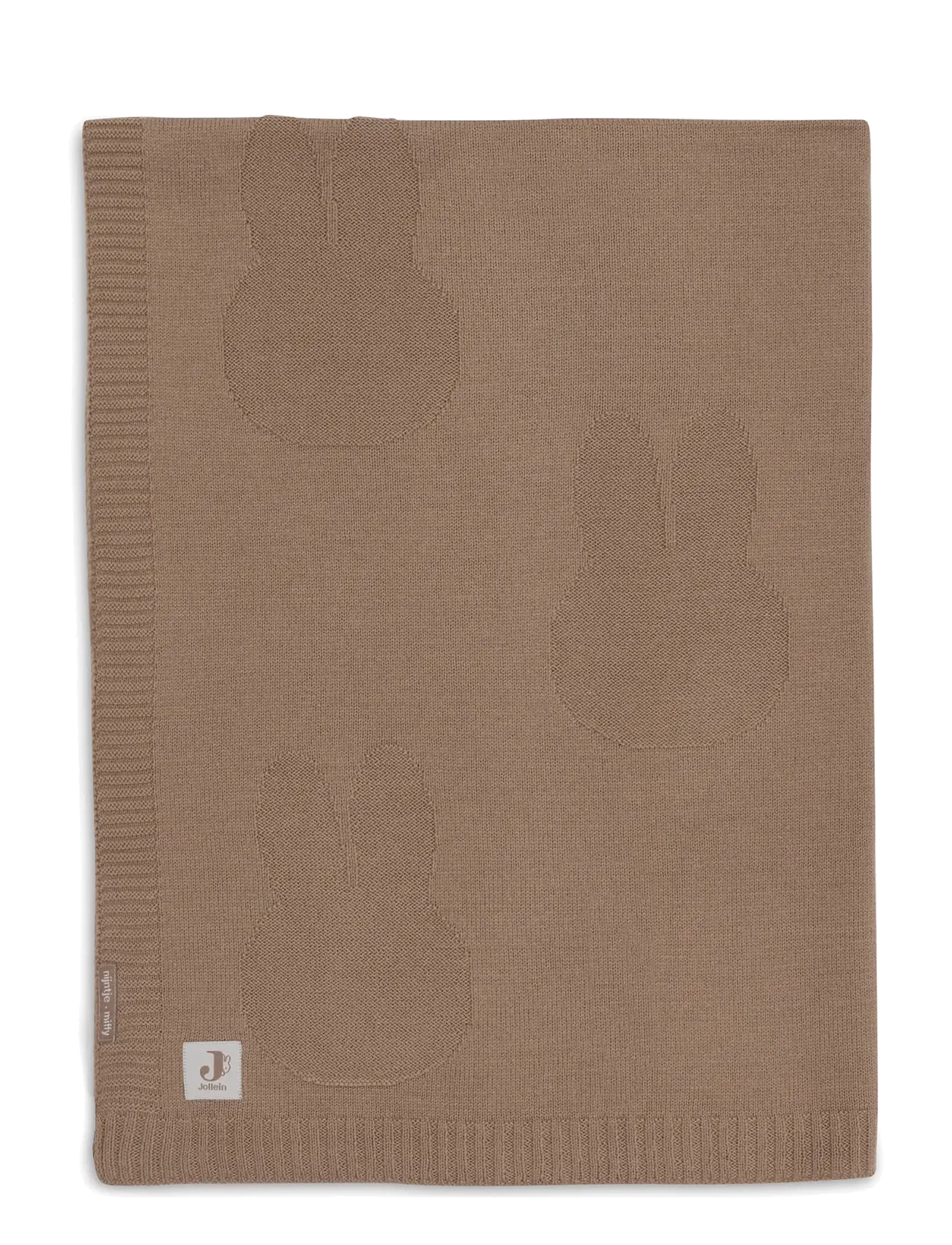 Jollein Blanket - Basic Knit - Babyprodukter - BISCUIT / beige
