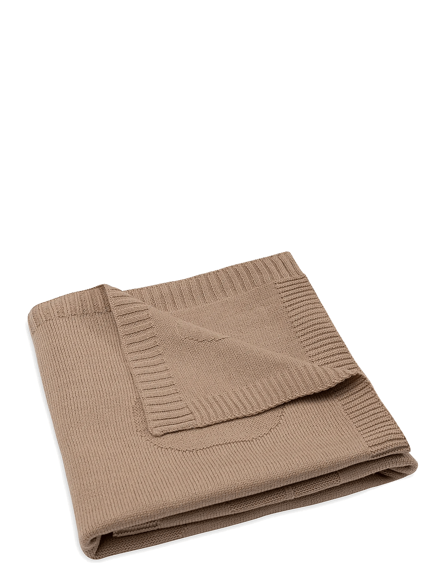 Jollein - Blanket - Basic Knit - babyfiltar - biscuit - 3