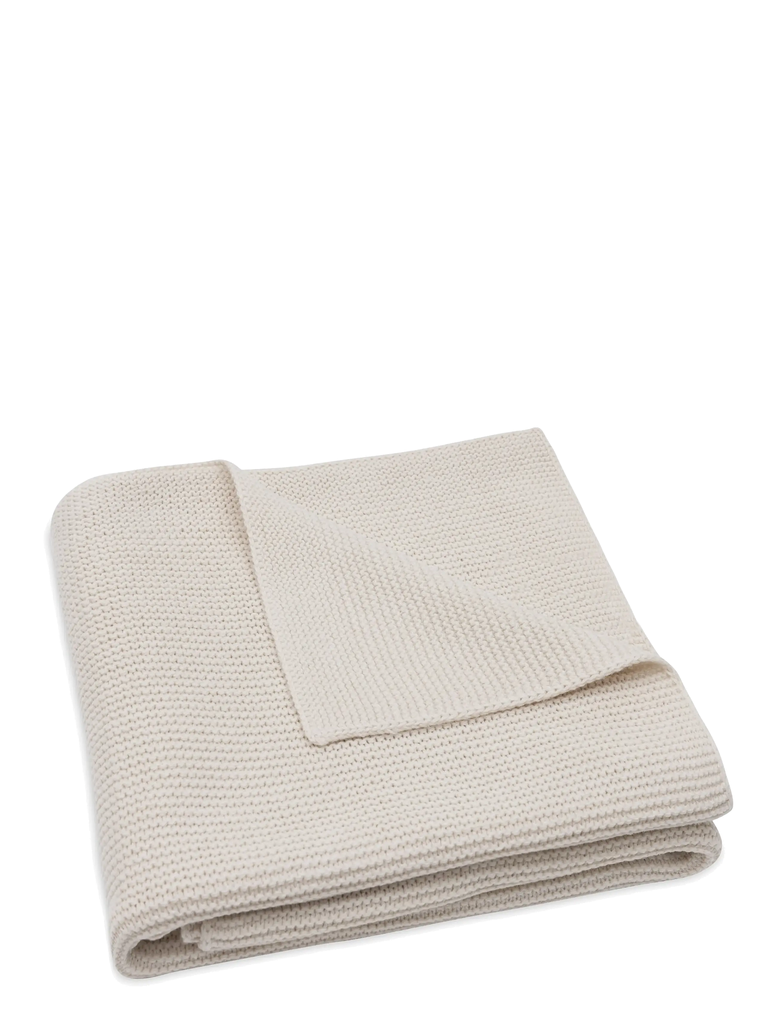 Jollein - Blanket - Box Knit - GOTS - babyfiltar - oatmeal - 3