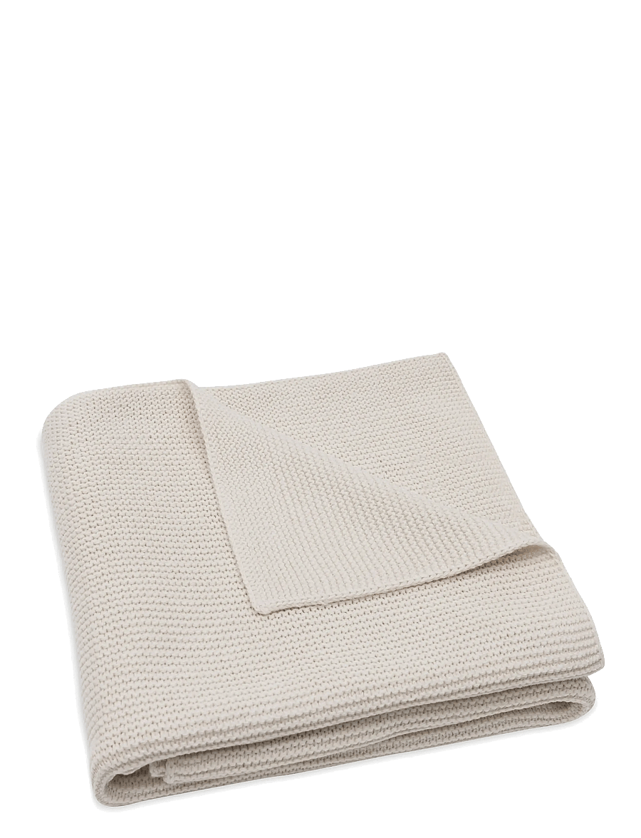 Jollein - Blanket - Box Knit - GOTS - babyfiltar - oatmeal - 3