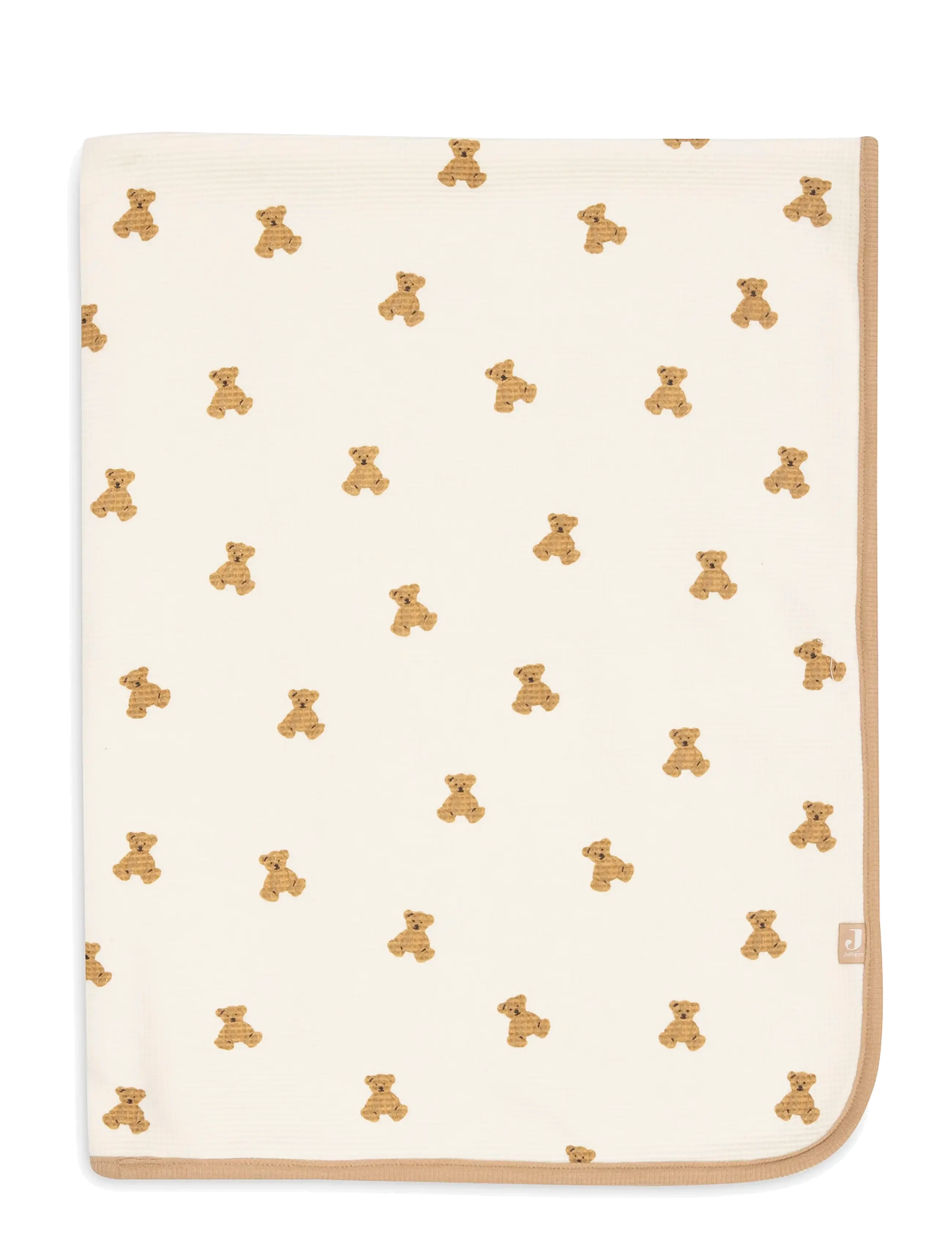 Jollein - Blanket - Box Knit - GOTS - babyfiltar - teddy bear - 2