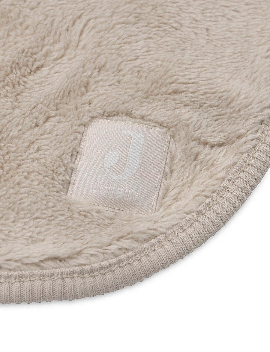 Jollein - Blanket - Reversible - Basic - Sherpa - Jersey - babyfiltar - warm sand - 4