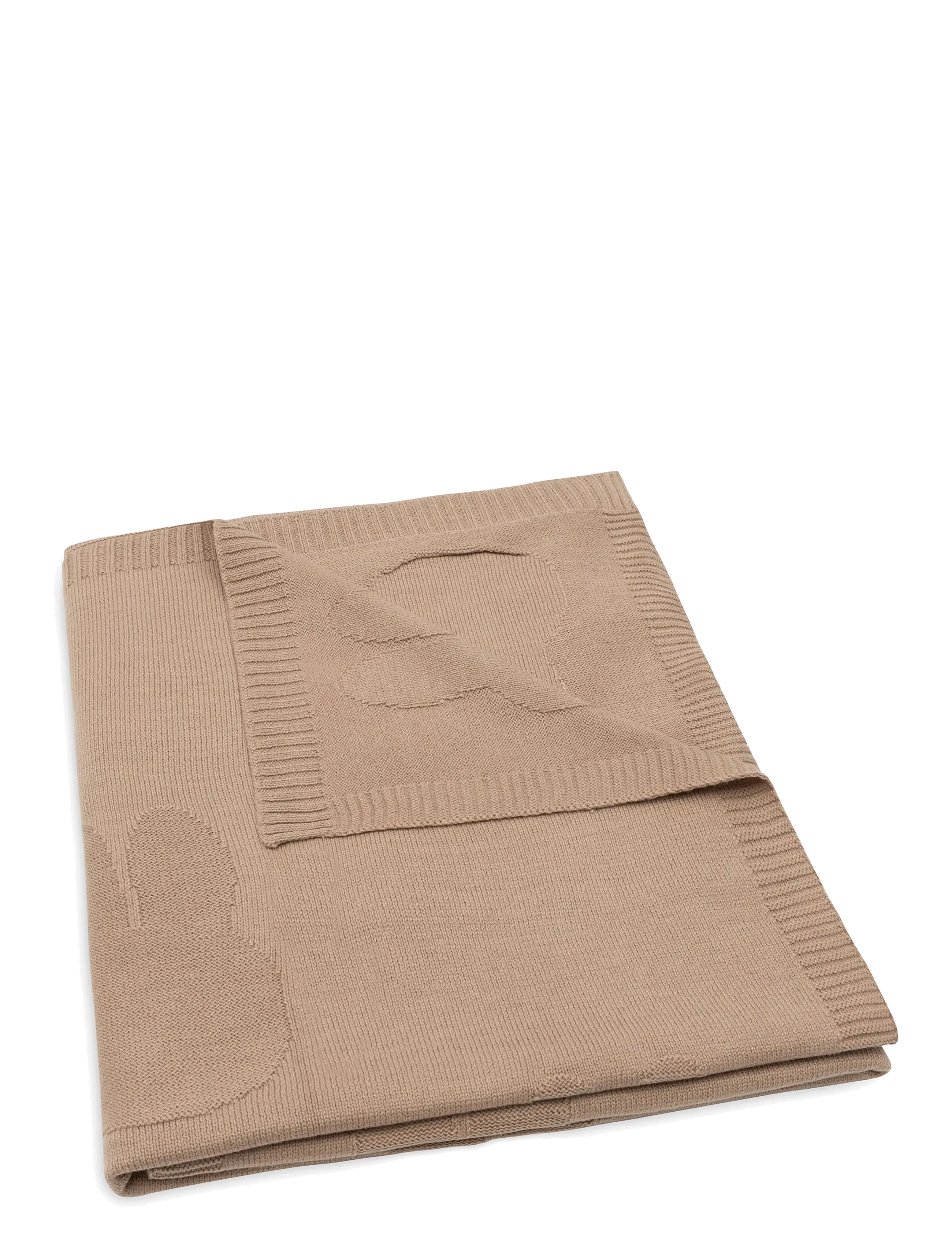 Jollein - Blanket - Box Knit - GOTS - babyfiltar - biscuit - 3