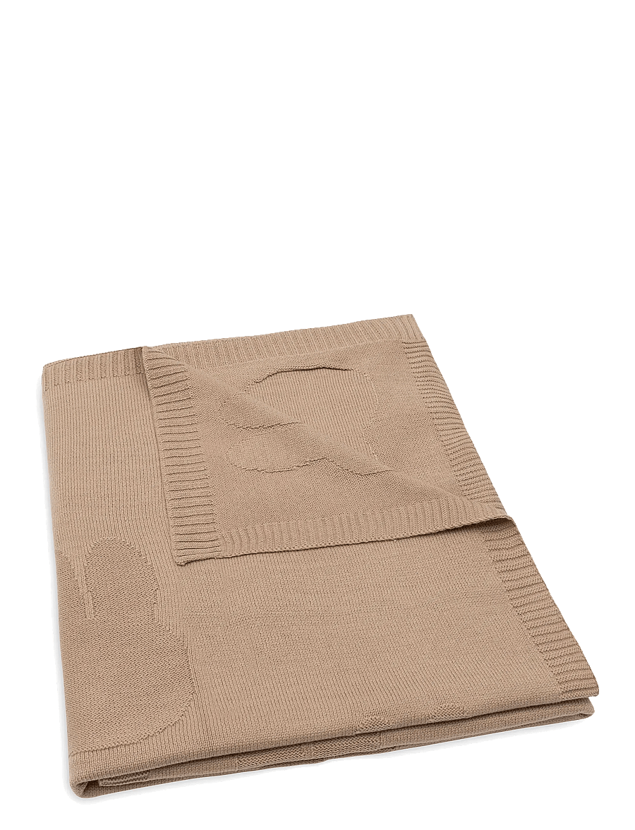 Jollein - Blanket - Box Knit - GOTS - babyfiltar - biscuit - 3