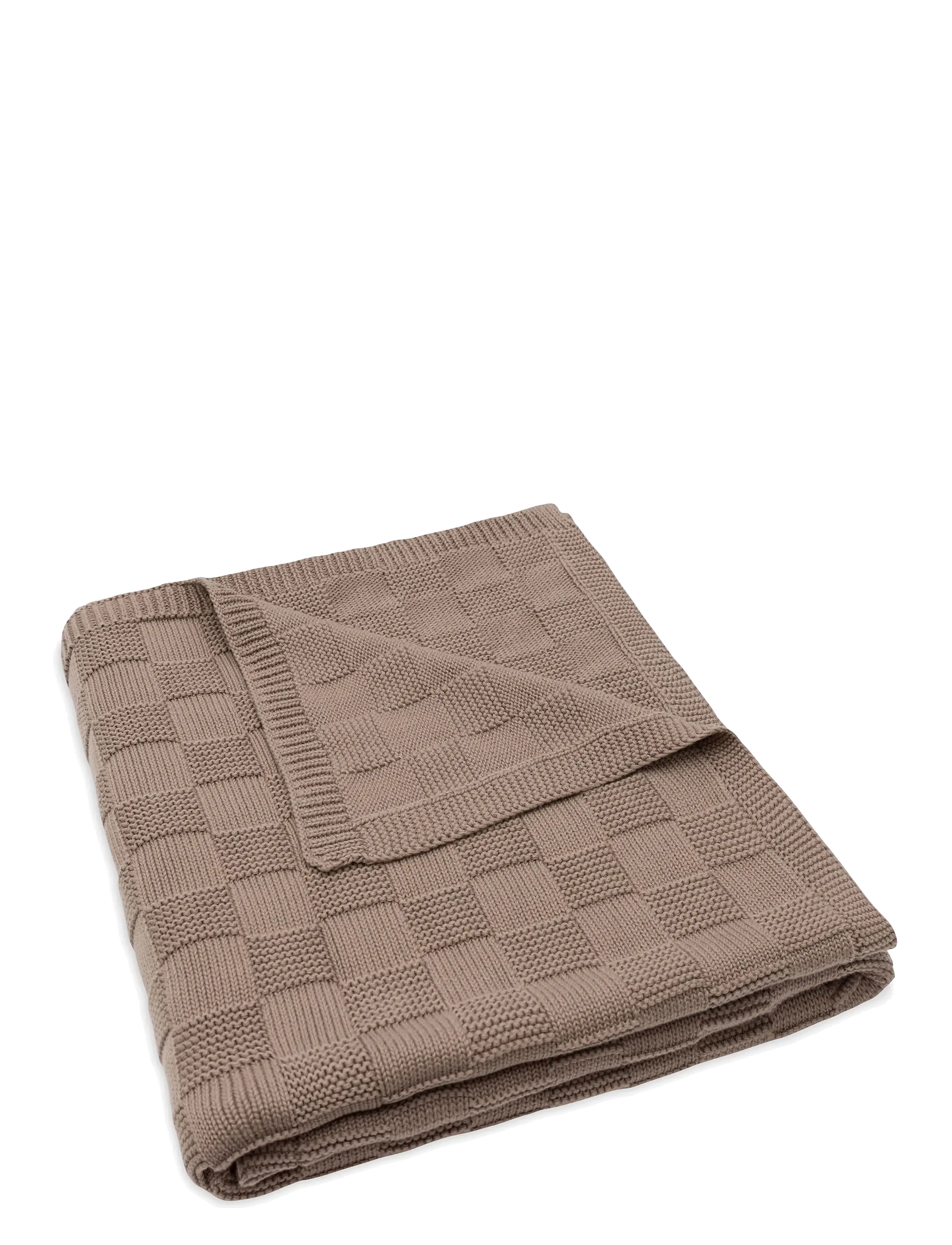 Jollein - Blanket - Basic Knit - babyfiltar - milky coffee - 3