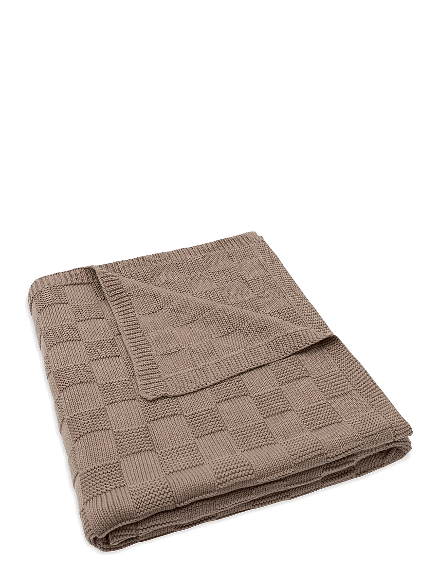 Jollein - Blanket - Basic Knit - babyfiltar - milky coffee - 3