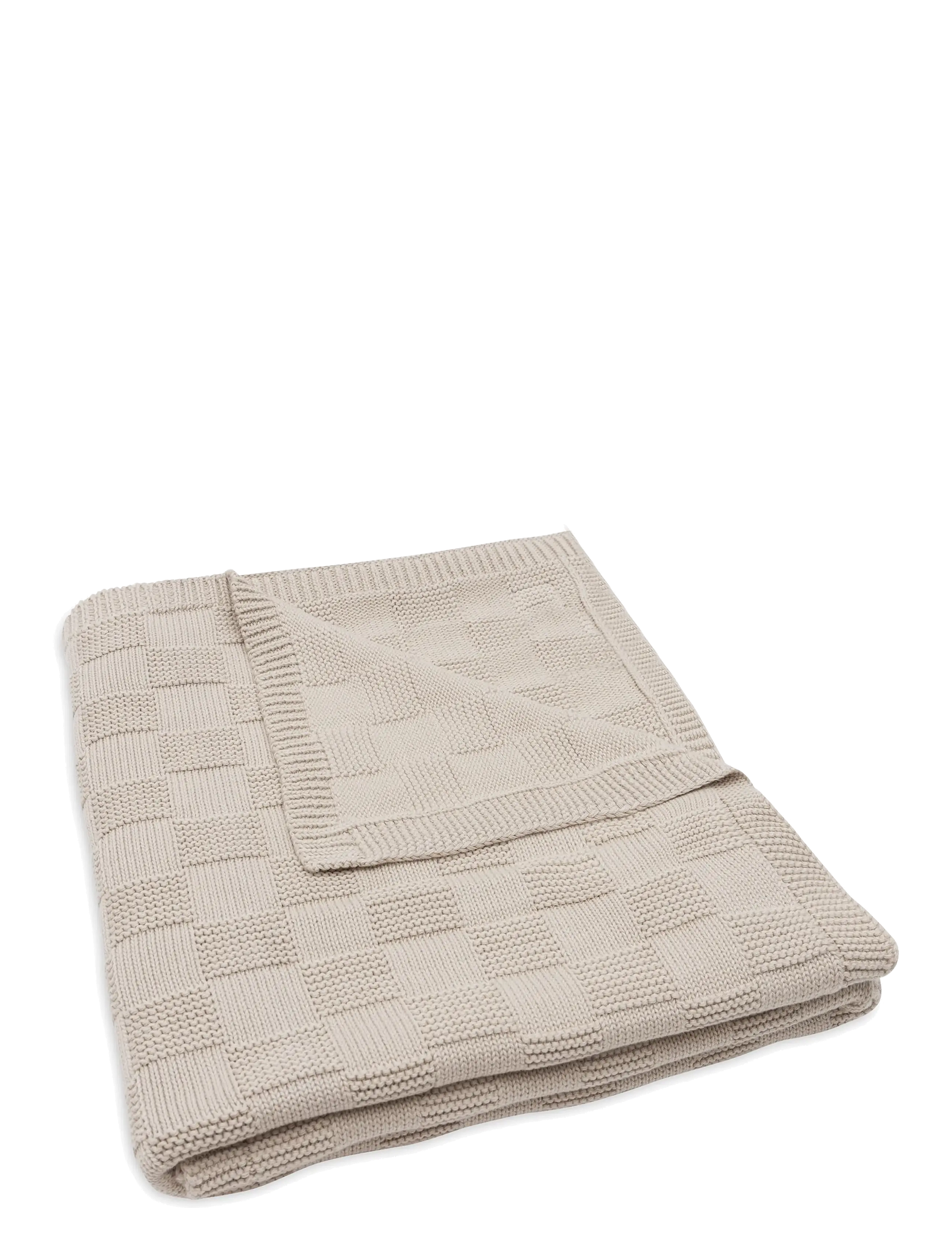Jollein - Blanket - Basic Knit - babyfiltar - warm sand - 3