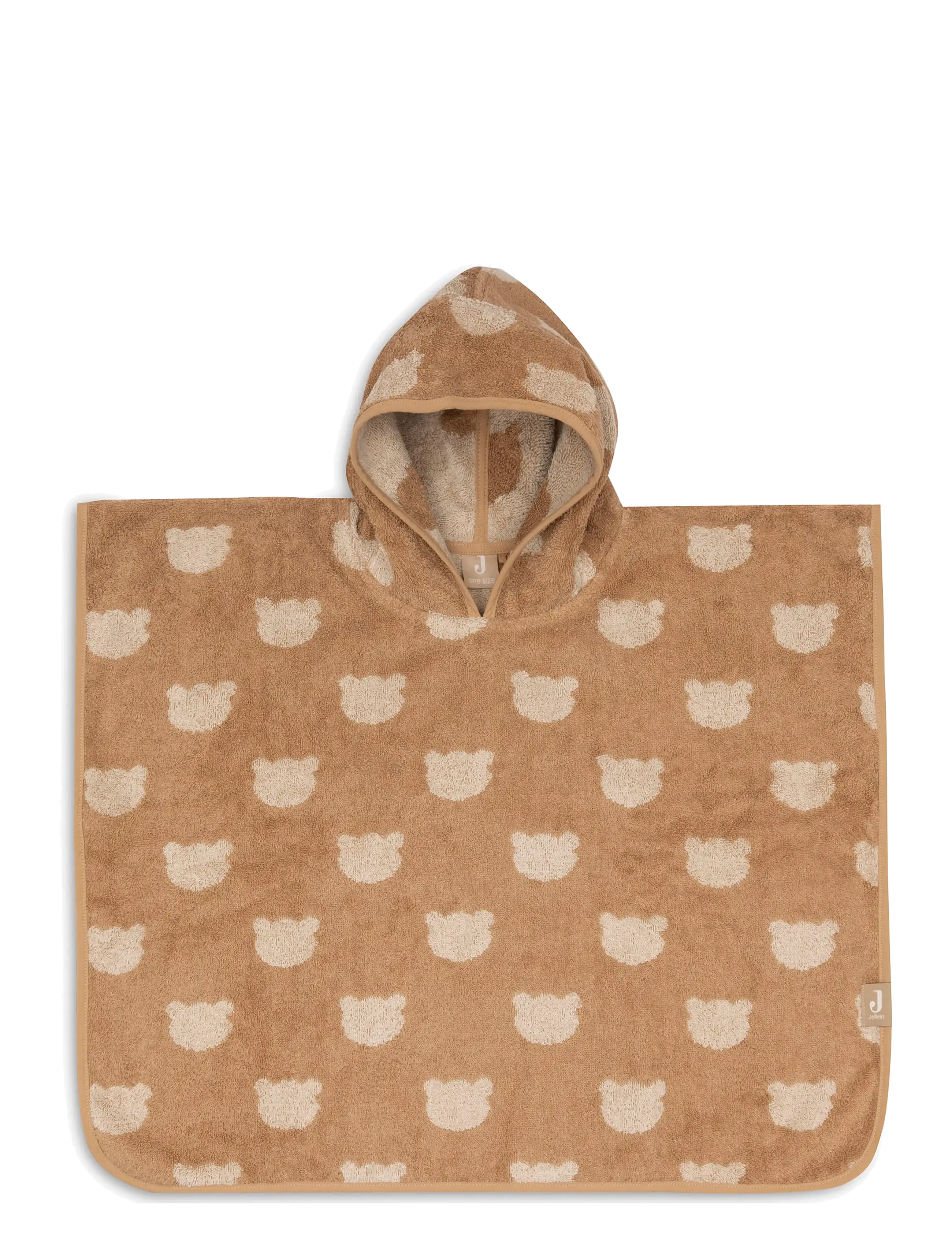 Jollein Bath poncho Terry - Jollein - BISCUIT / brown