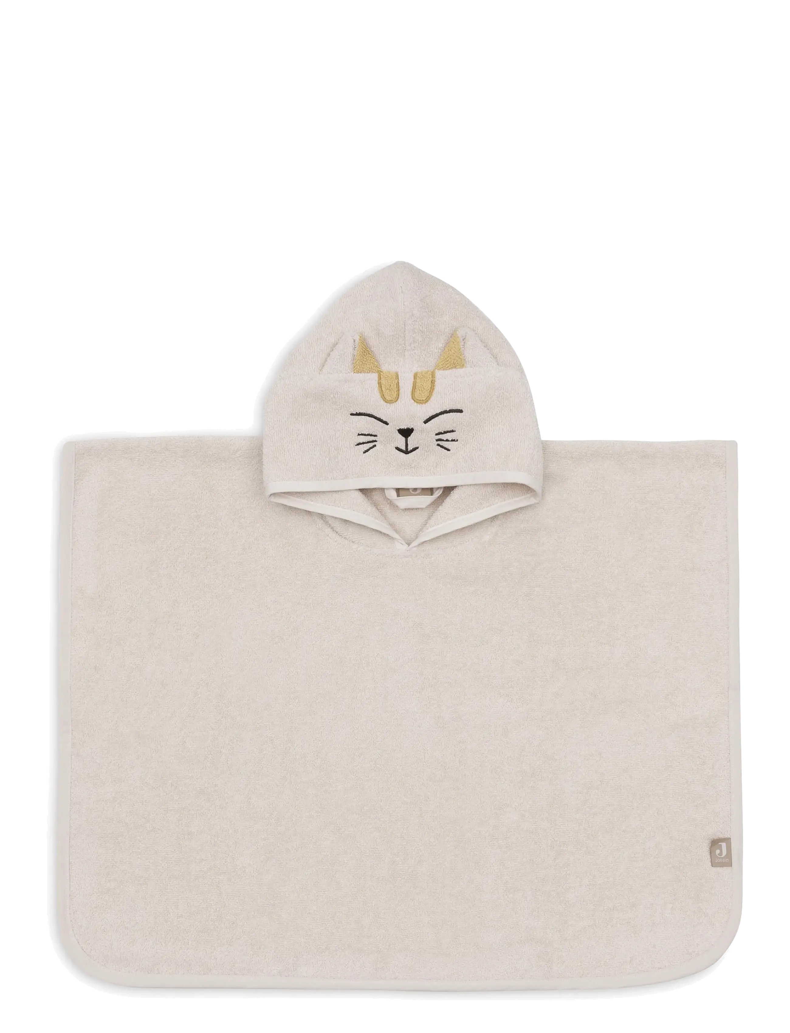 Jollein Bath Poncho Terry, Bath Poncho, Beige, Str: 75X75