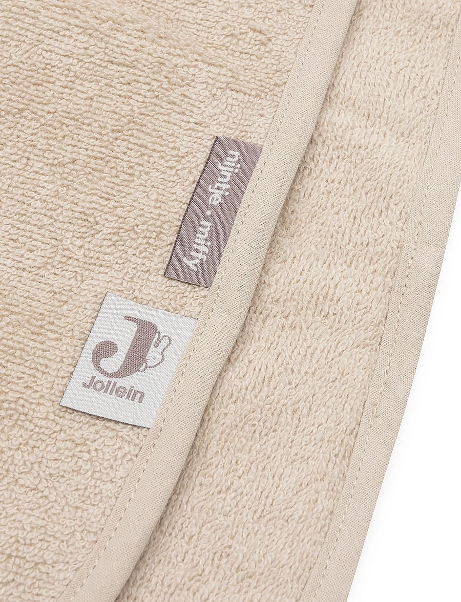 Jollein - Bath poncho Terry - bademäntel - warm sand - 3