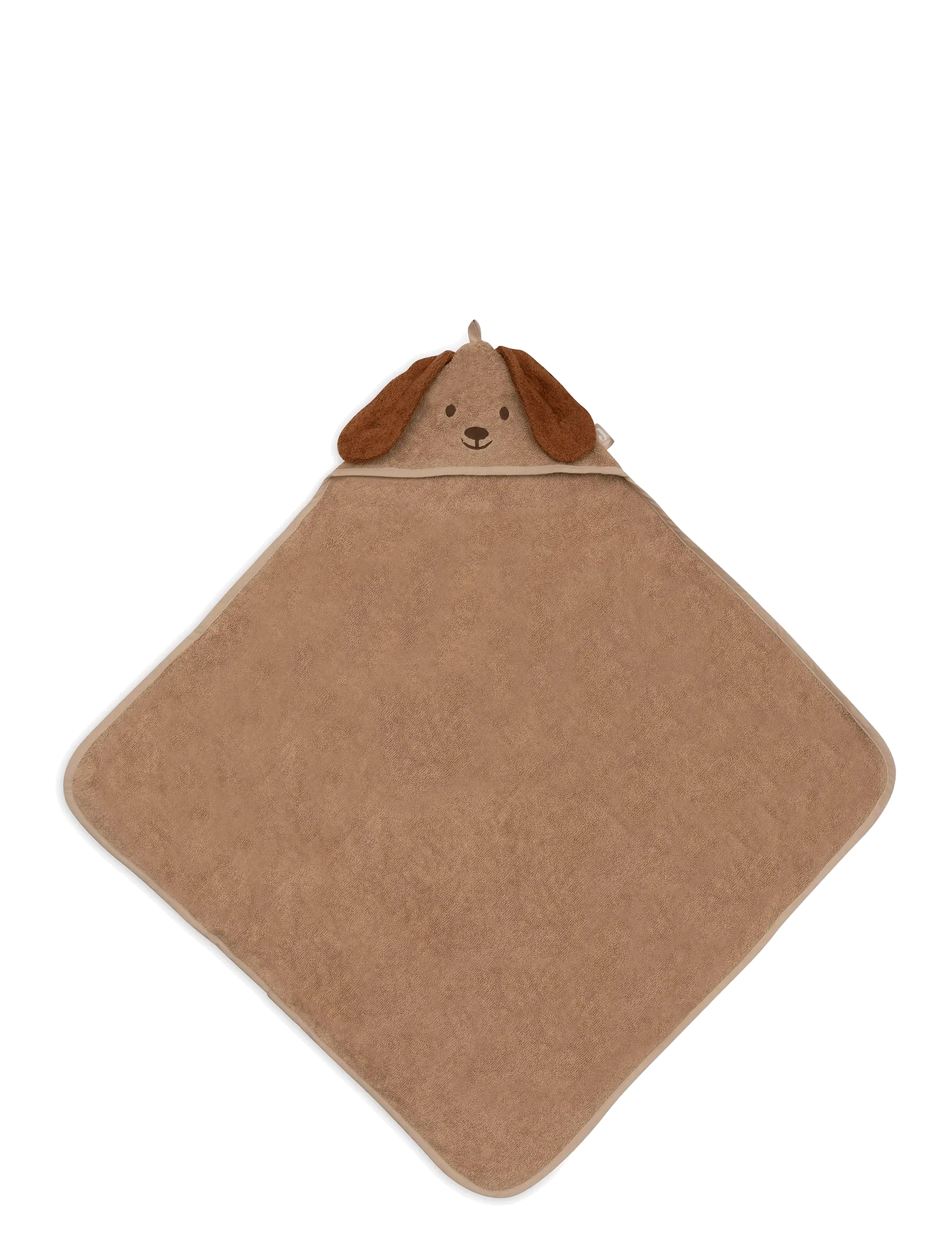 Jollein Bath Cape Terry, Bath Poncho, Brun, Str: 75X75