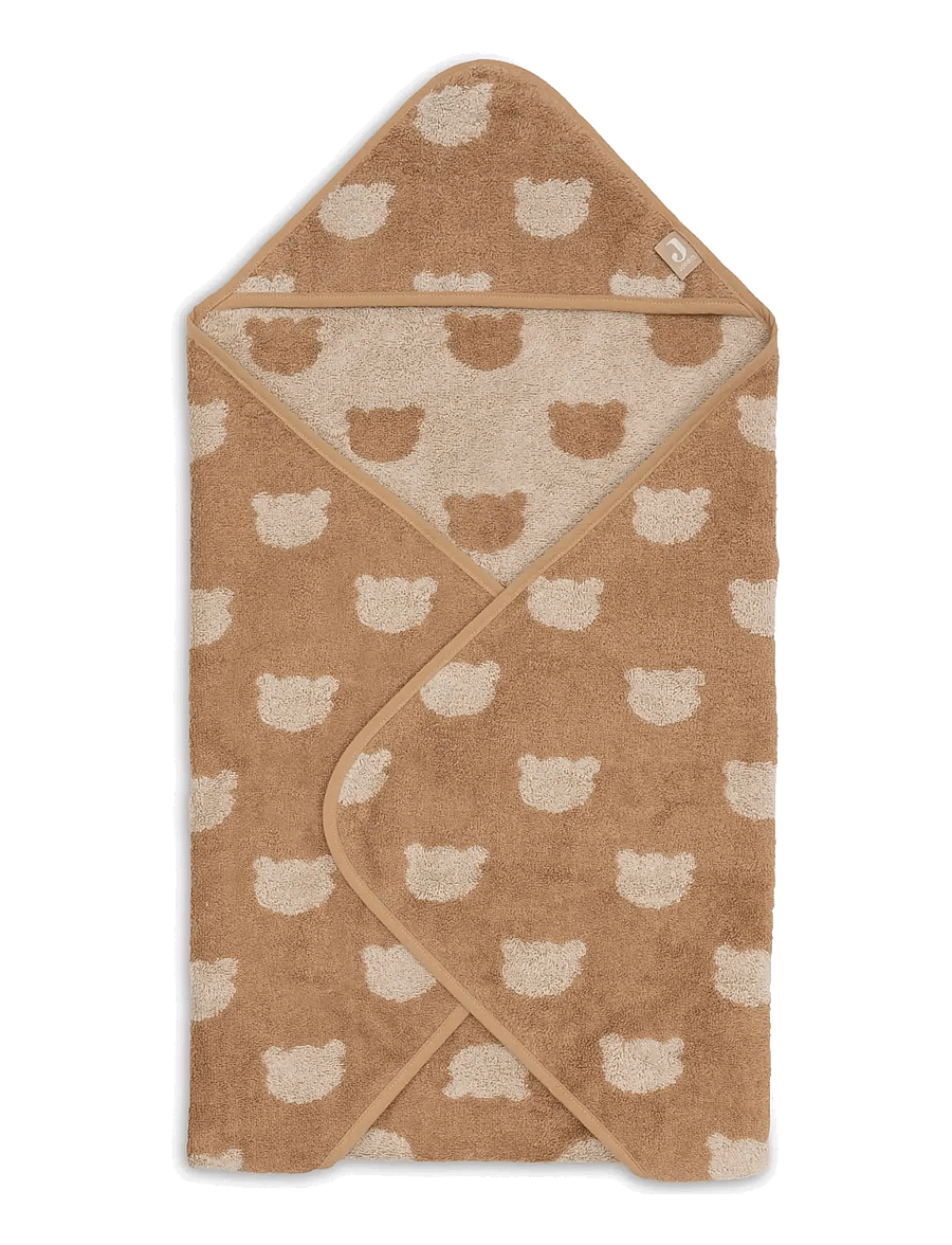 Jollein - Bath Cape Terry - bademäntel - biscuit - 1