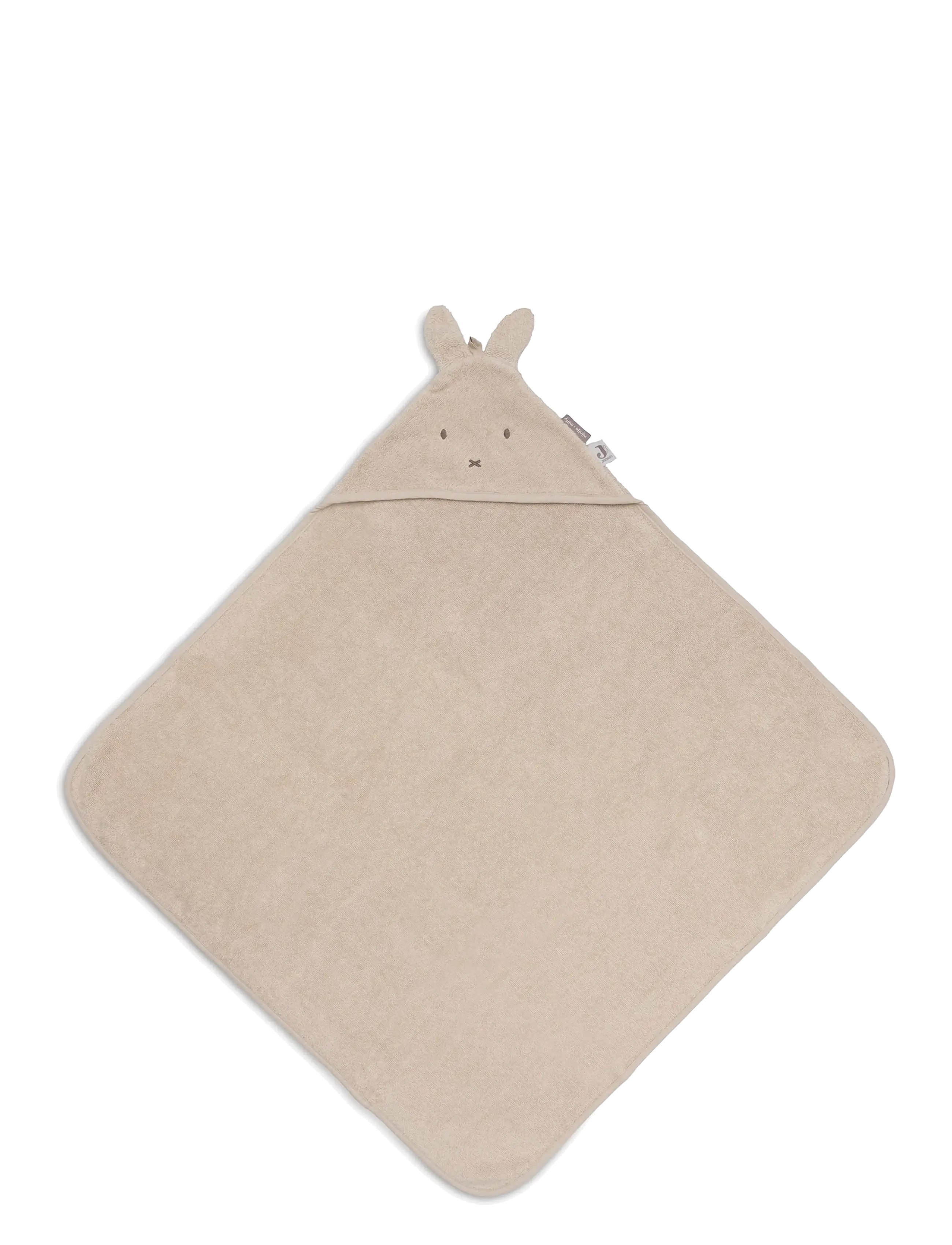 Jollein Bath Cape Terry, Bath Poncho, Beige, Str: 75X75