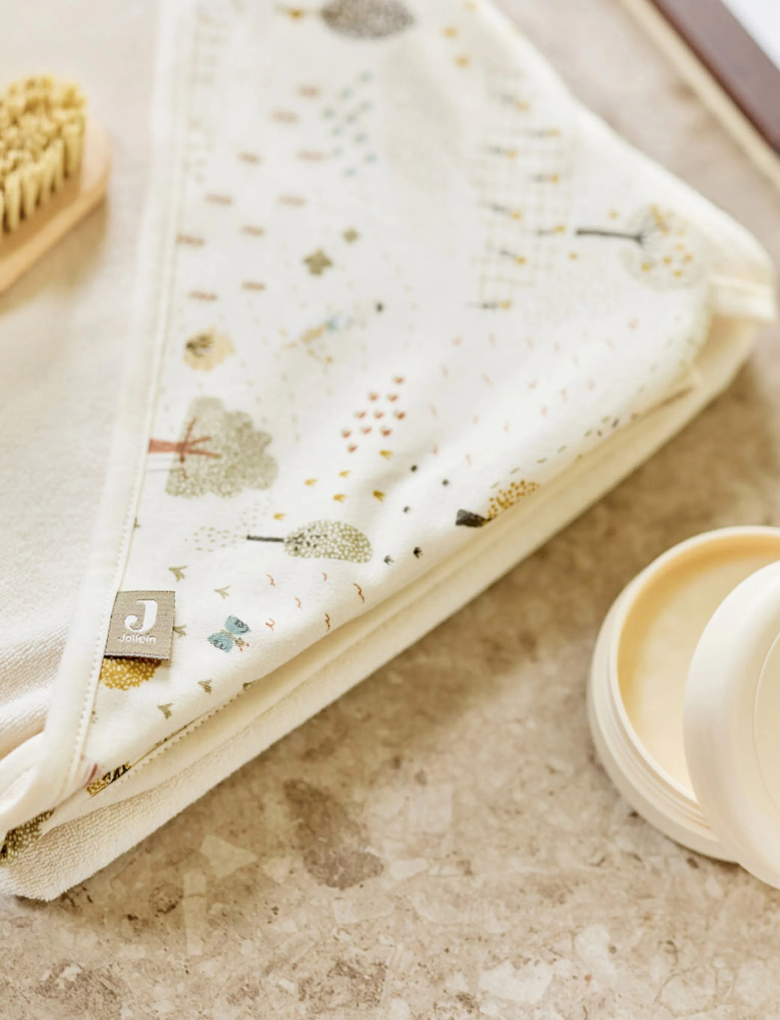 Jollein Bathcape - Morgonrockar - TINY PARK / cream
