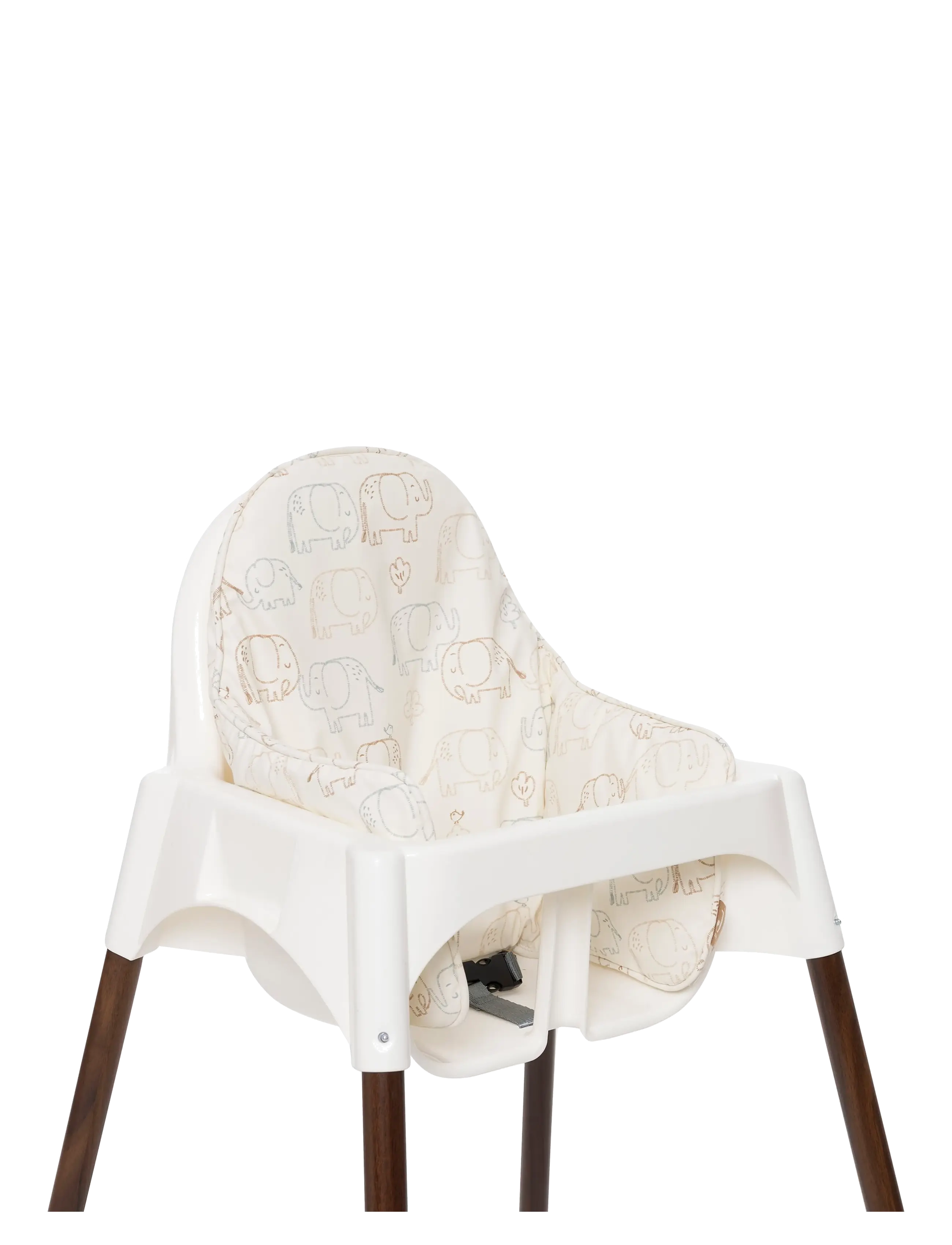 Jollein Highchair Insert Cushion - Jollein - ELEPHANT TALES / cream
