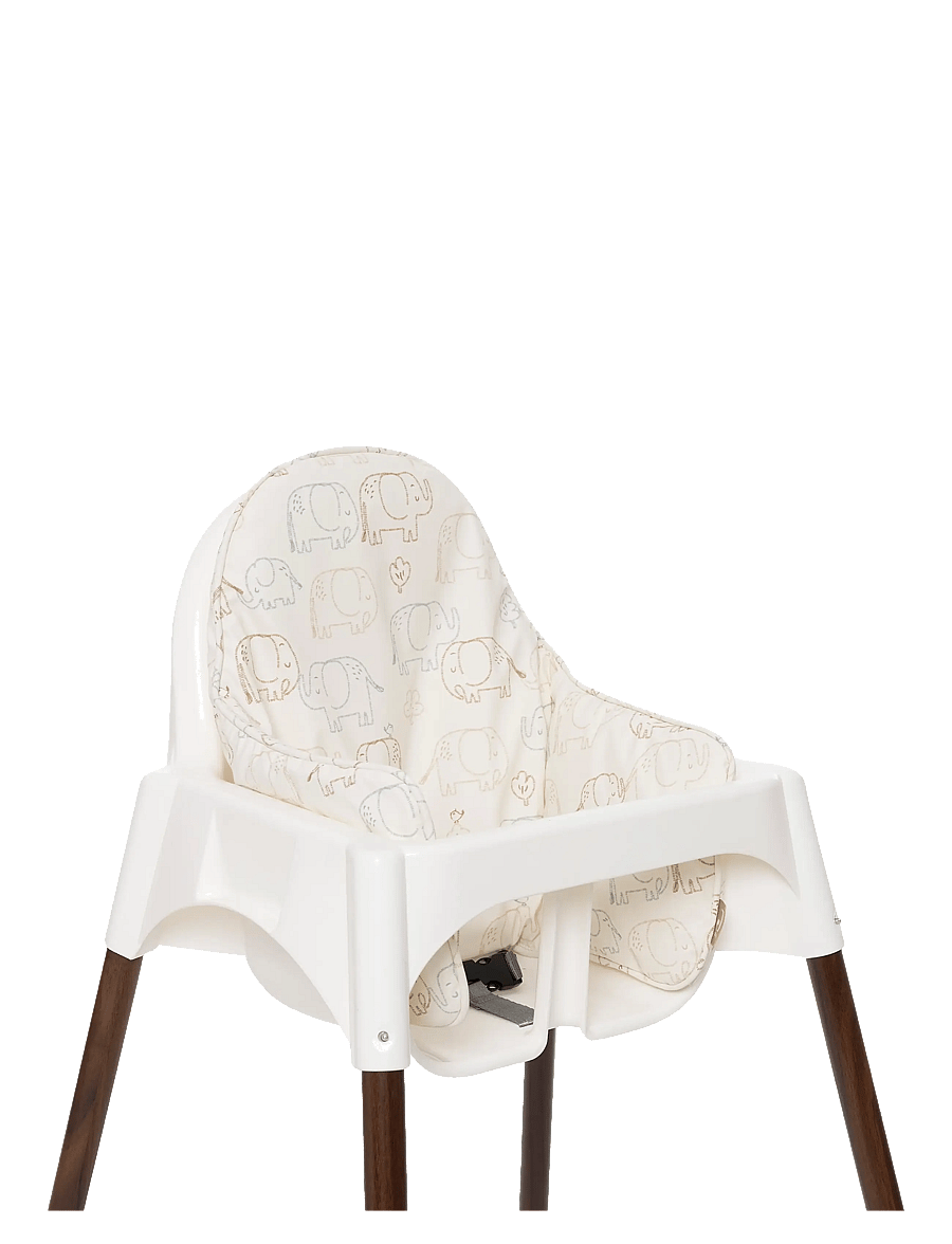 Jollein - Highchair Insert Cushion - babystühle & accessoires - elephant tales - 0