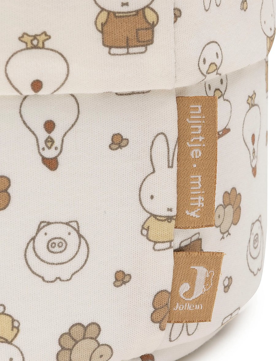 Jollein - Changing Table Basket - skötbordsförvaring - miffy family farm - 2