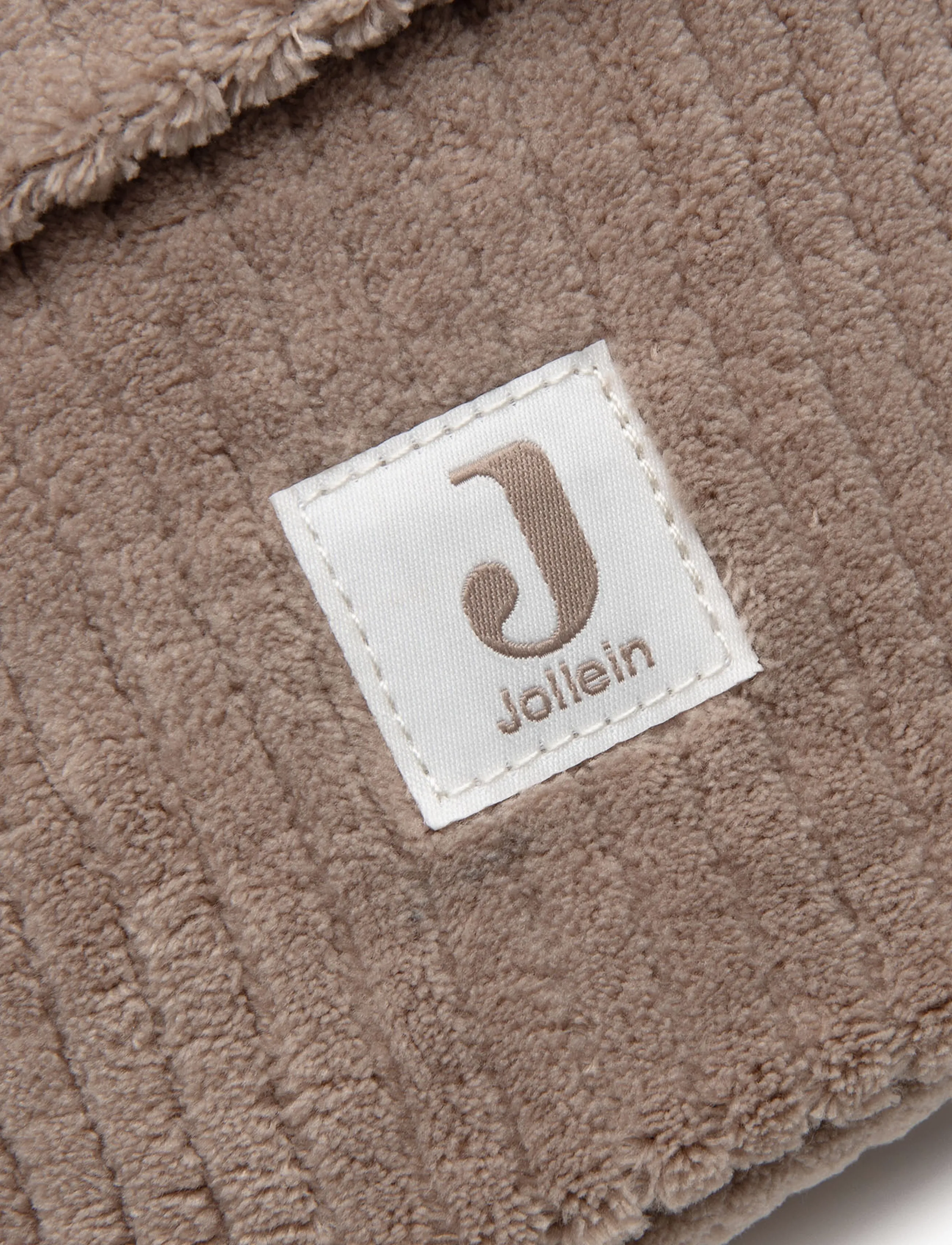 Jollein - Changing Table Basket - Cloudy Rib - wickeltische - milky coffee - 2