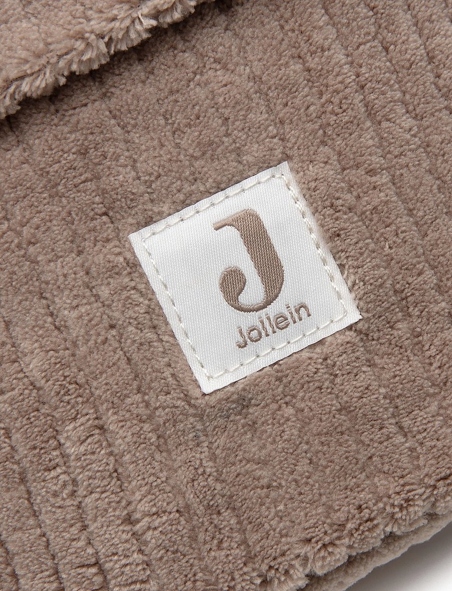 Jollein - Changing Table Basket - Cloudy Rib - wickeltische - milky coffee - 2